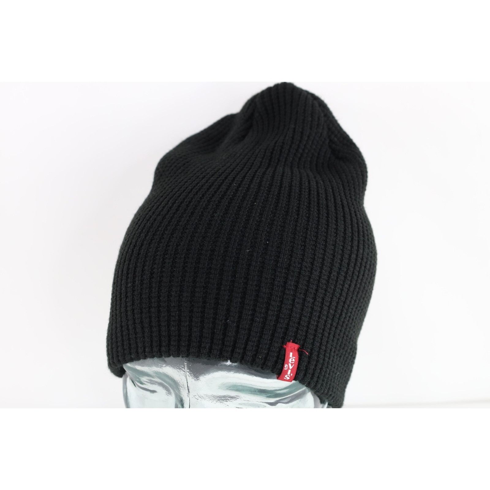 Levi's Vintage Clothing Vintage Y2K Levis Thermal Waffle Knit Winter Beanie Size ONE SIZE - 1 Thumbnail