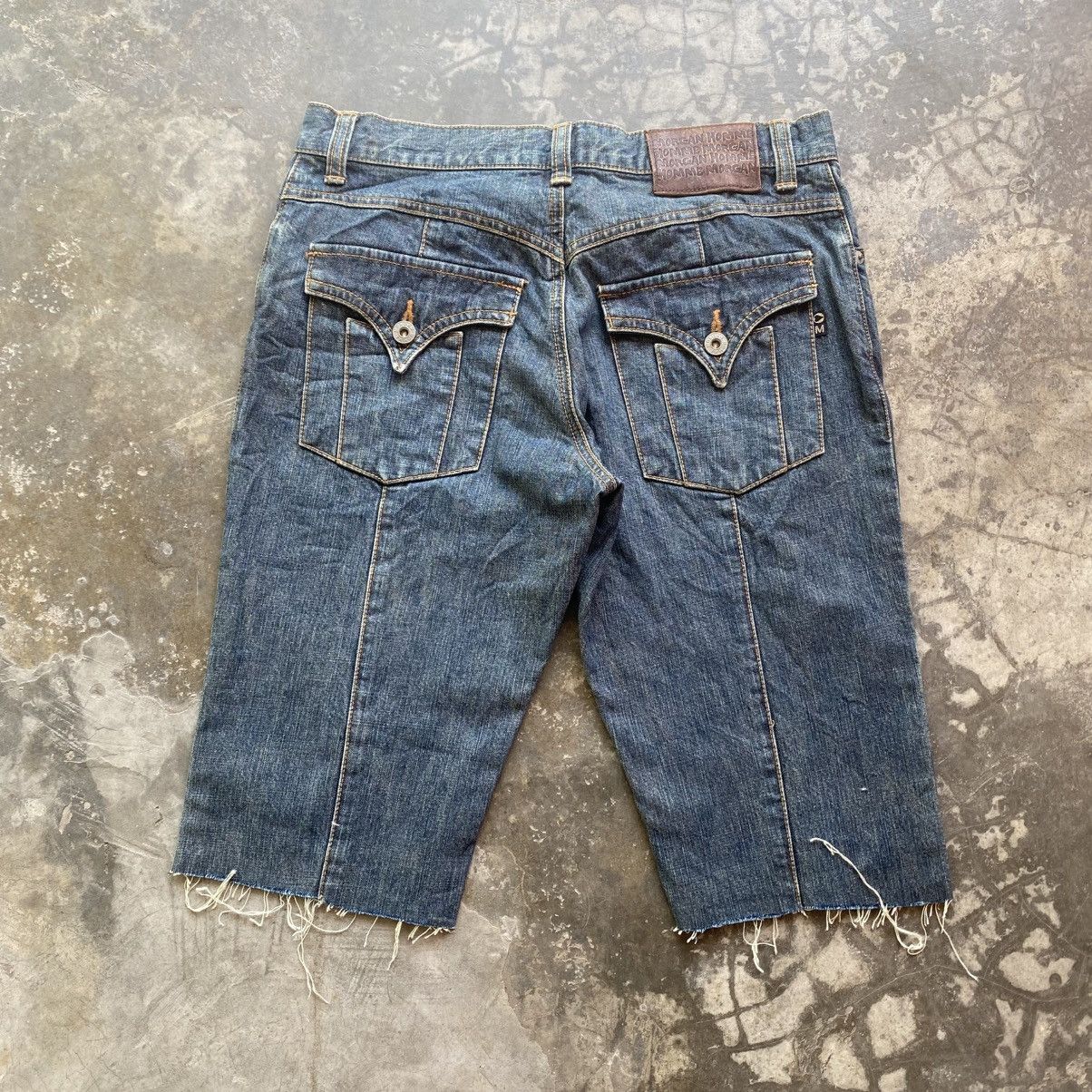 Morgan De Toi × Morgan Homme MORGAN HOMME Crop Denim Short Size US 30 / EU 46 - 1 Thumbnail