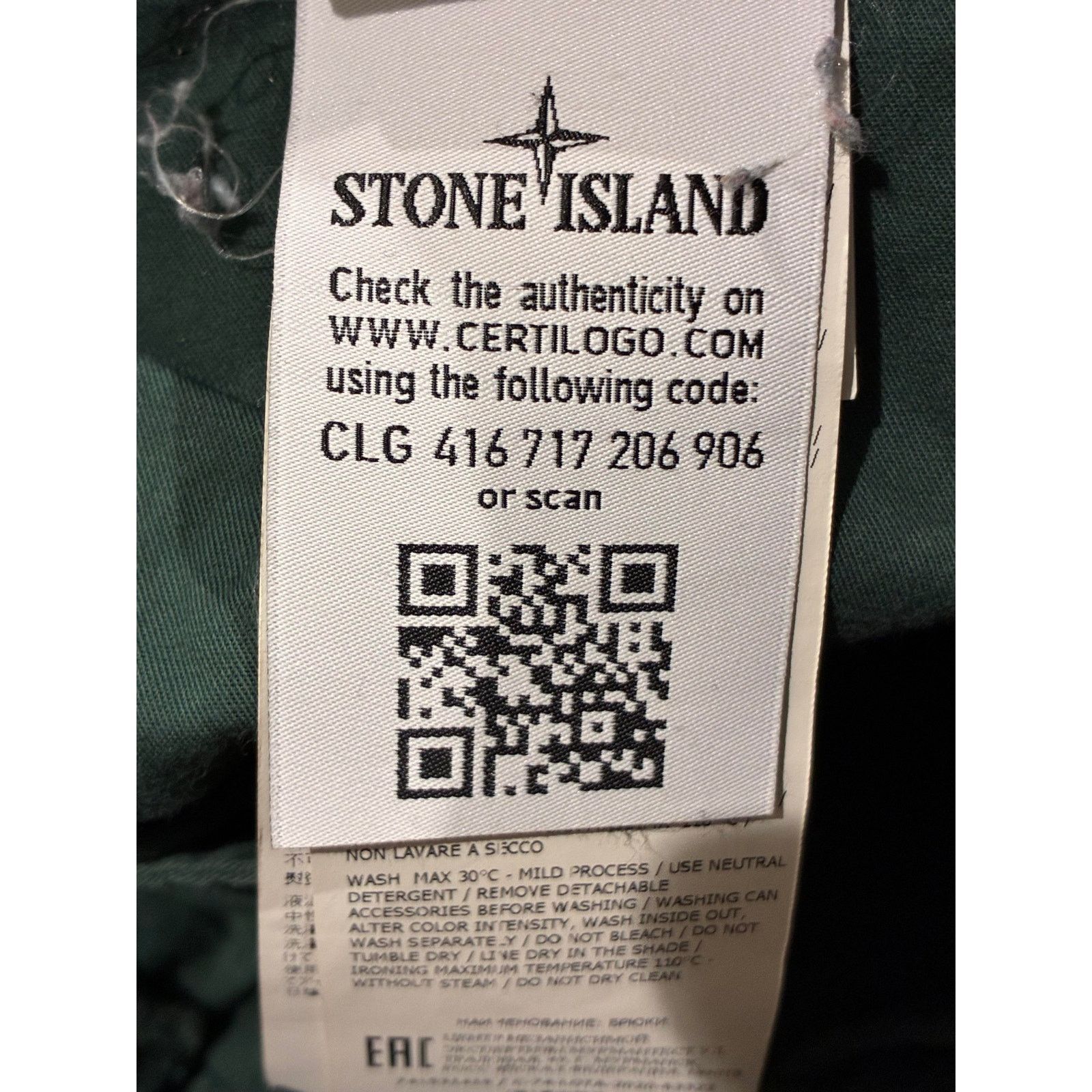 Stone Island Stone Island Sage Cargo Pants Size US 29 - 3 Thumbnail