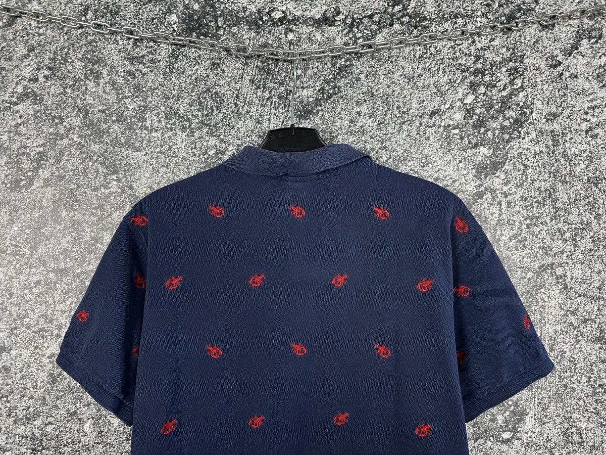 Polo Ralph Lauren Polo Ralph Lauren Crab Embroidered Polo Shirt Over Print XL Size US XL / EU 56 / 4 - 10 Thumbnail