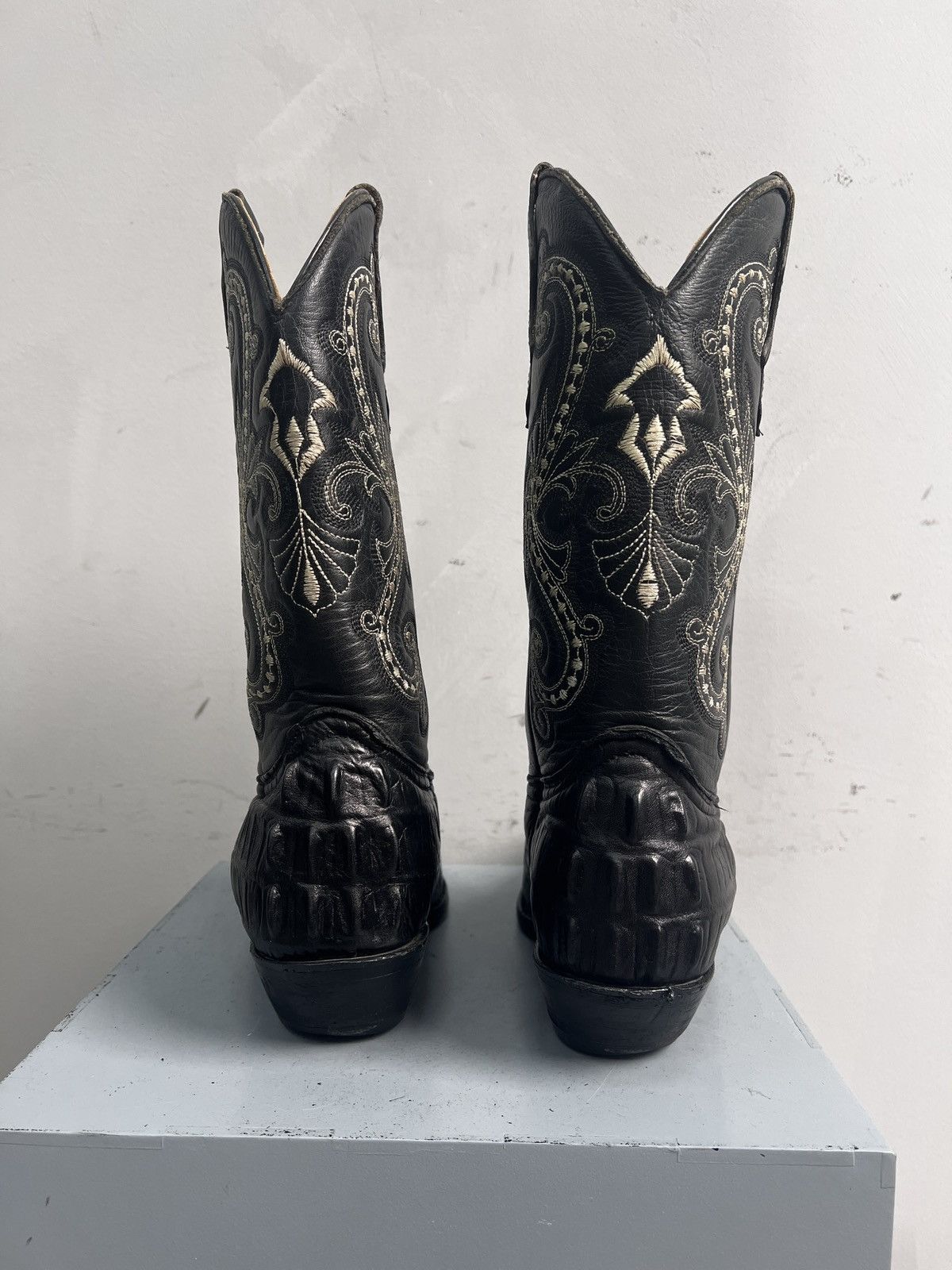 Western Rise D’Emanuel guidi style aligator leather boots luxury style Size US 8 / EU 41 - 5 Thumbnail