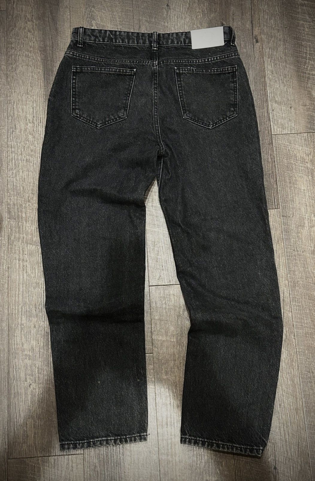 Other I DIG DENIM Painted Black Jeans – Abstract Tape Size US 28 / EU 44 - 2 Thumbnail