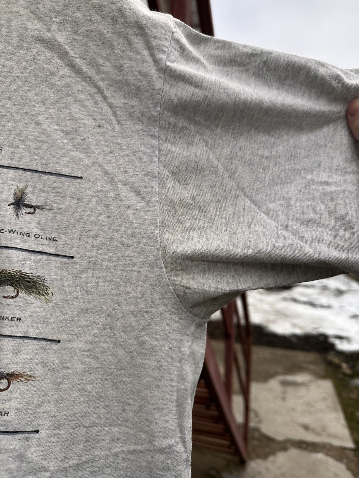 Vintage Vintage Harborside "Classic Trout Flies" Tee L/XL Y2K Size US L / EU 52-54 / 3 - 5 Thumbnail
