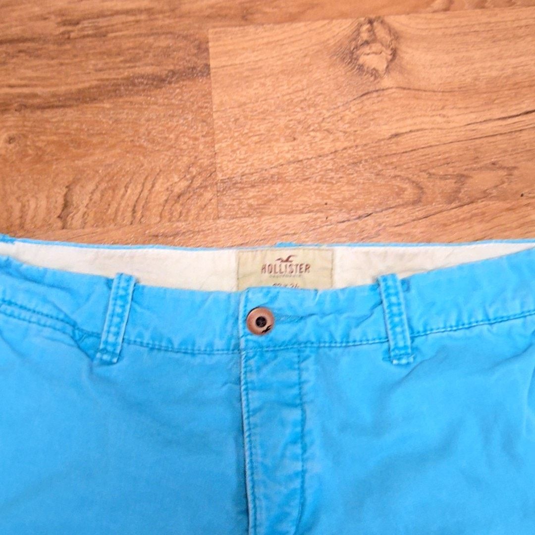 Hollister Hollister Blue Chino Pants Classic Fit 32x34 Mens Casual Size US 32 / EU 48 - 7 Thumbnail