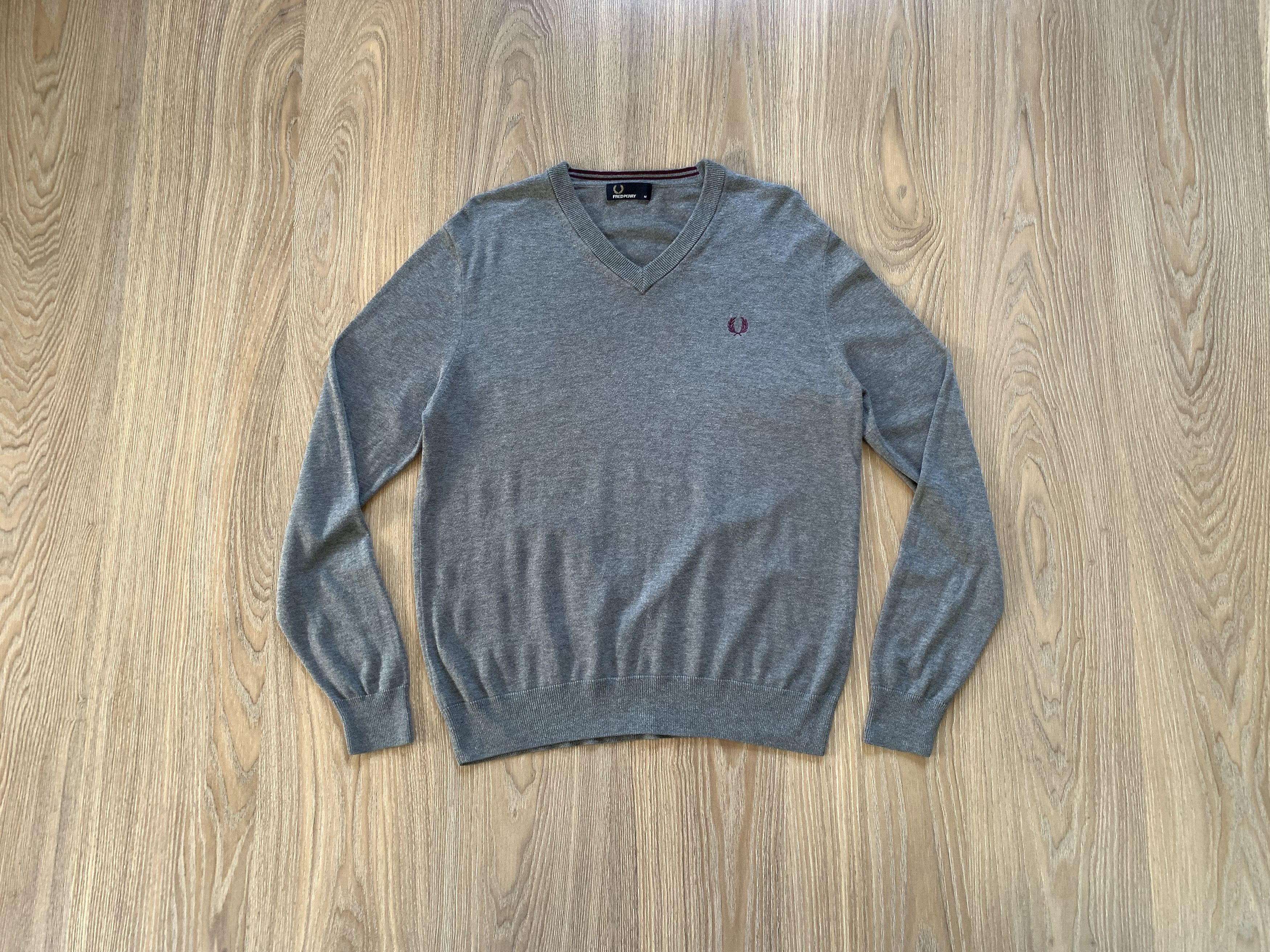 Fred Perry × Vintage Fred Perry Classic Cotton Pullover Size US M / EU 48-50 / 2 - 1 Thumbnail
