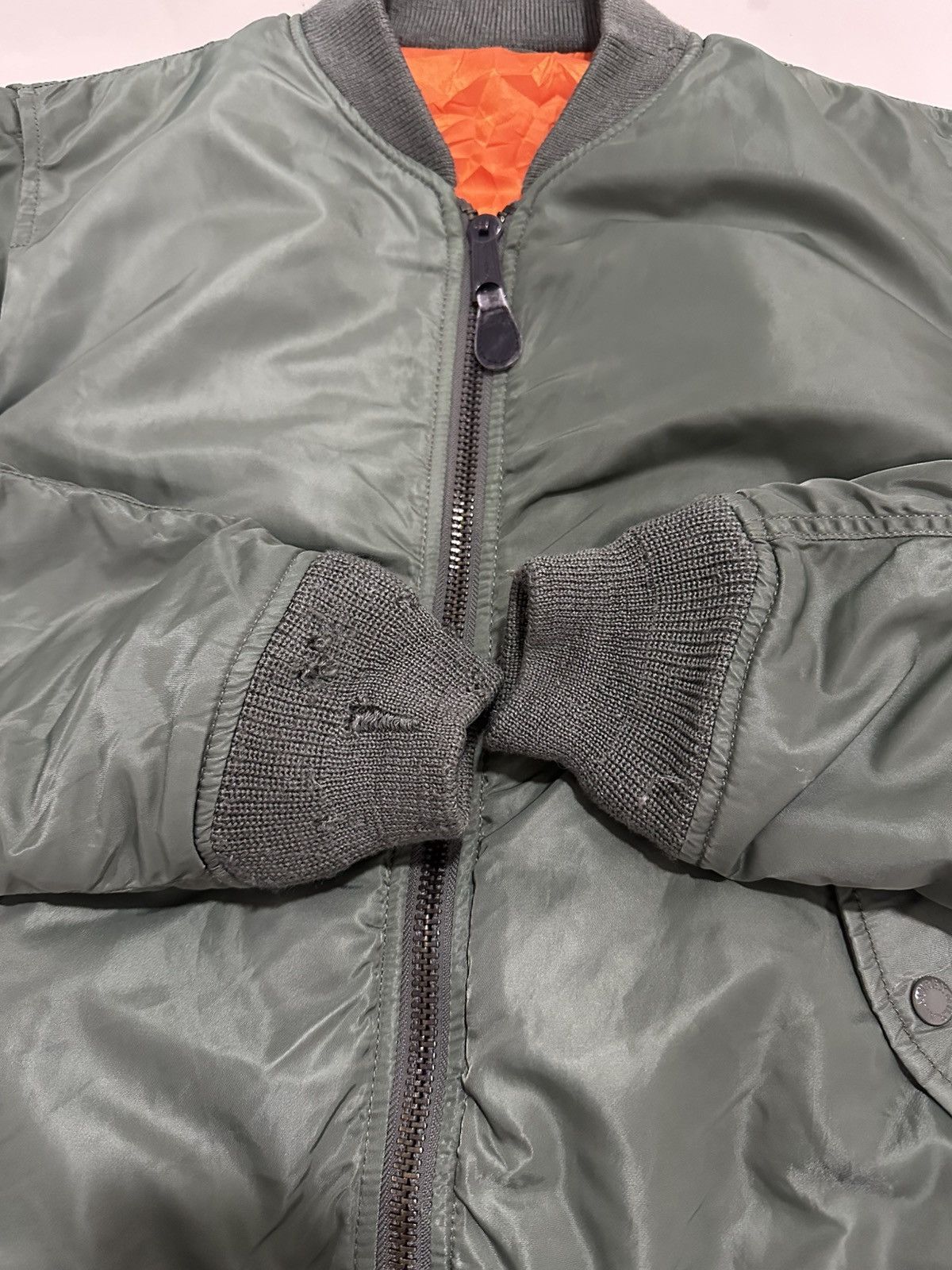 Avirex Vintage 90’s AVIREX MA-1 Bomber Jacket Flight Jacket Size US L / EU 52-54 / 3 - 7 Thumbnail