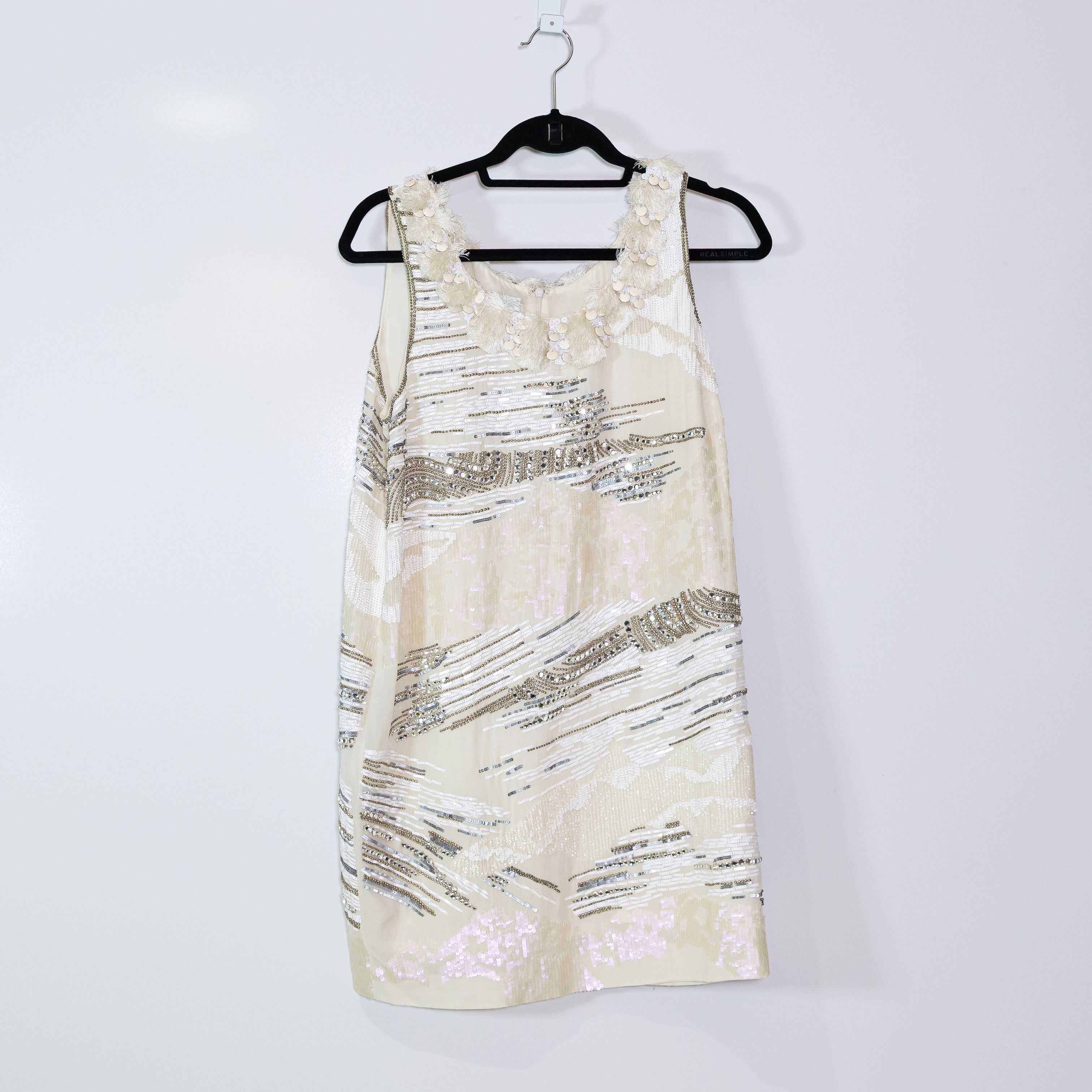 Emilio Pucci Emilio Pucci Made In Italy Silk Beaded Sequin Size L / US 10 / IT 46 - 1 Thumbnail
