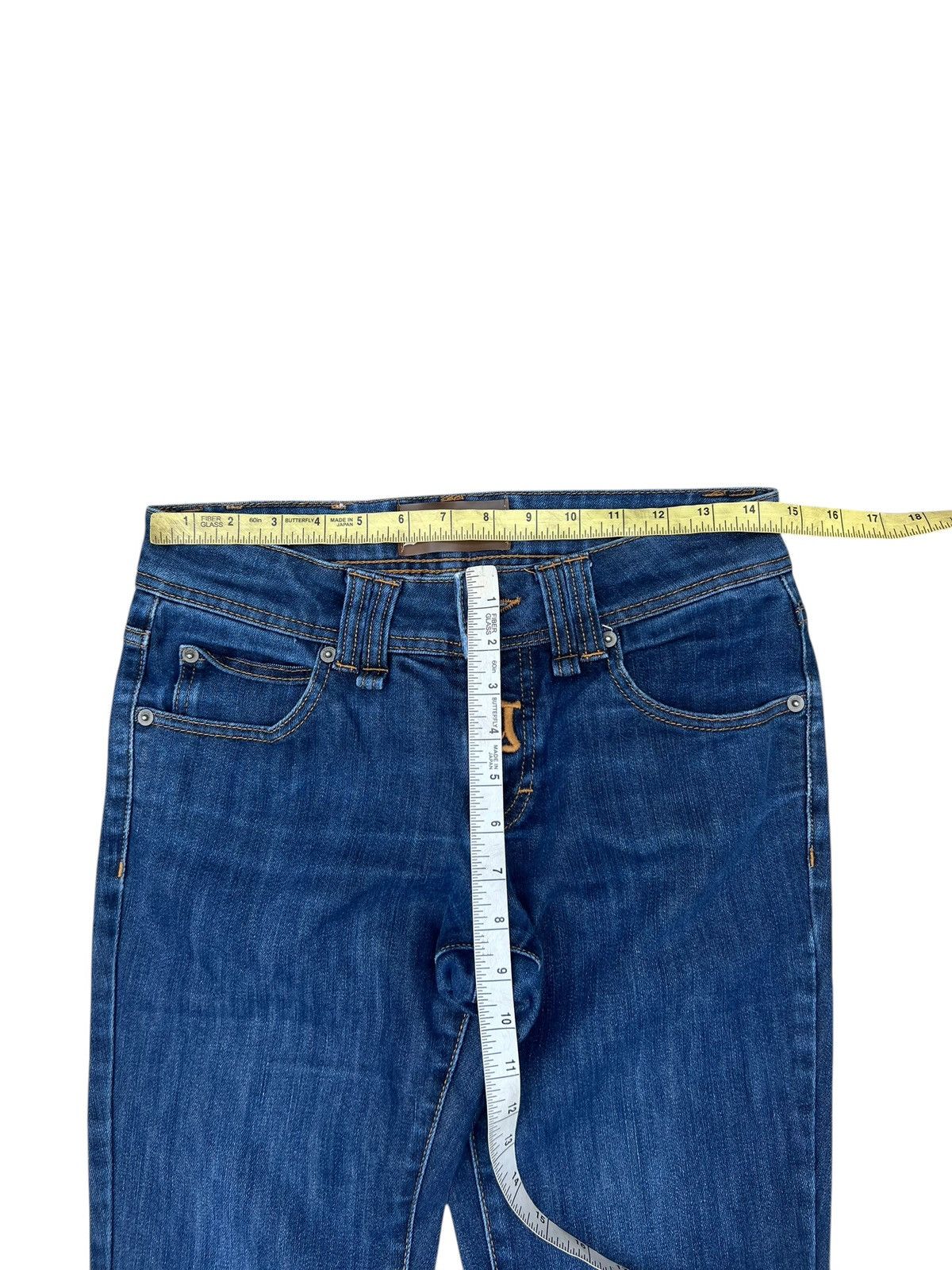 John Galliano Vintage John Galliano Stretch Denim Bootcut Jeans Size US 28 / EU 44 - 4 Thumbnail