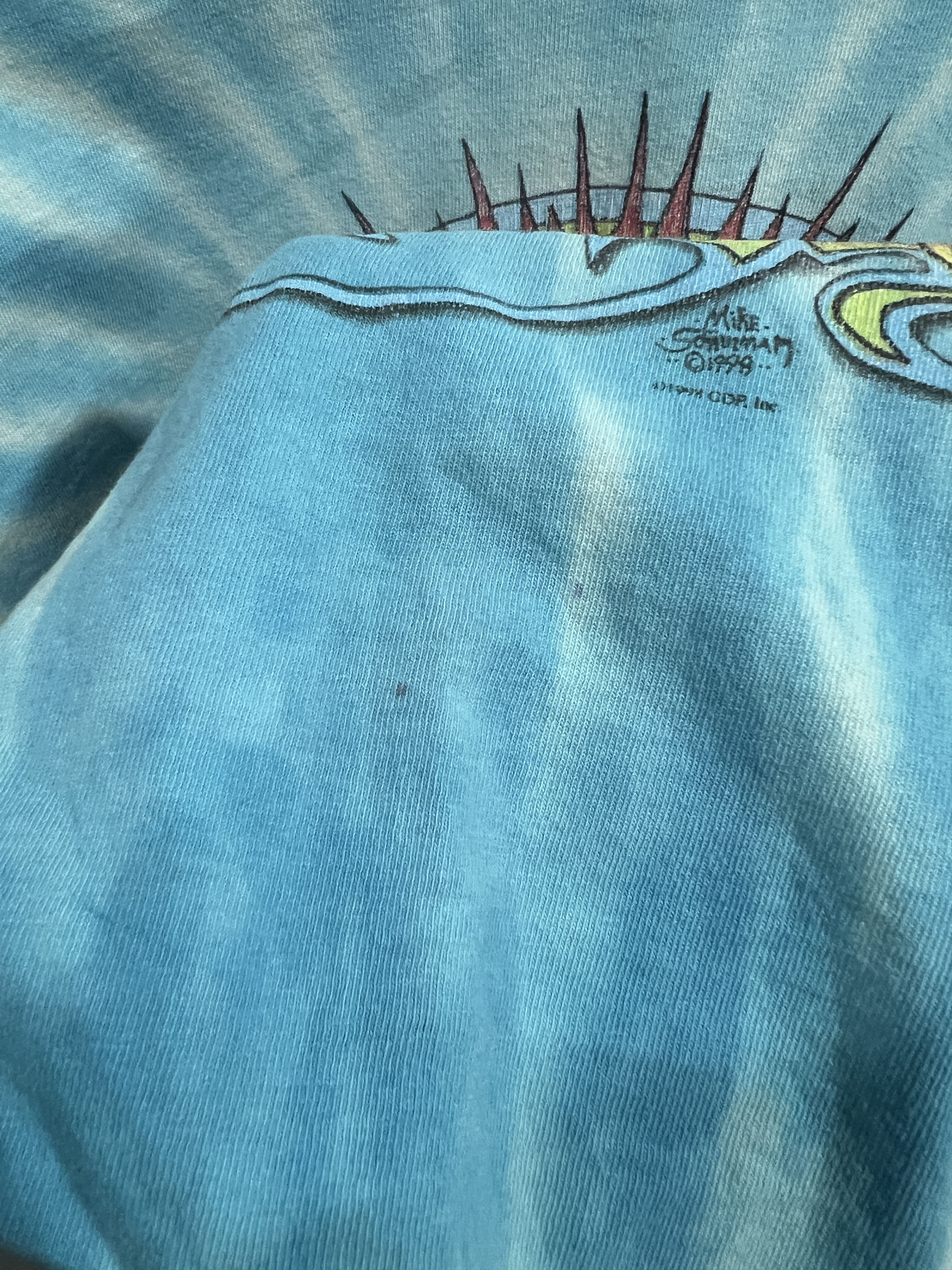 Band Tees Vintage 90s Grateful Dead L/S Tie Dye Band Tee (M) GTME646 Size US M / EU 48-50 / 2 - 11 Thumbnail
