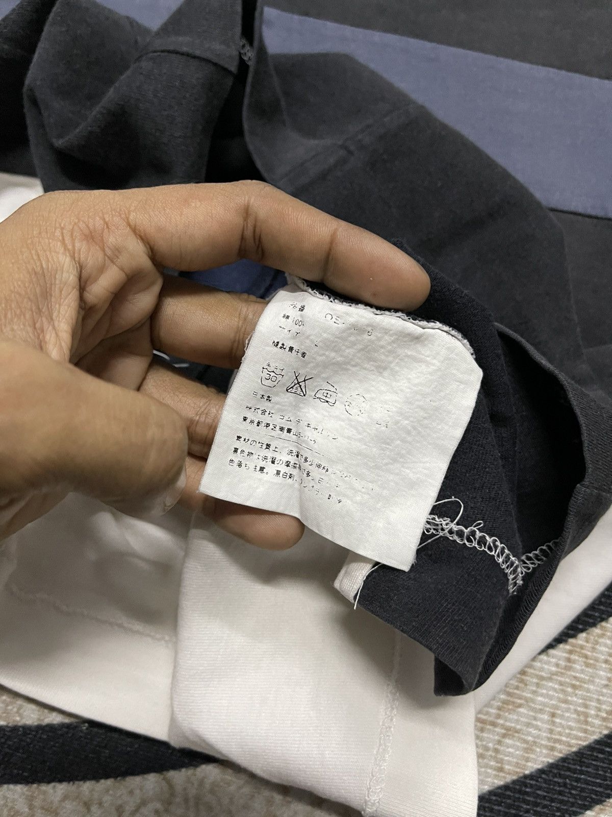 Comme des Garcons VINTAGE COMME DES GARCONS PATCHWORK TSHIRT RARE Size US M / EU 48-50 / 2 - 10 Thumbnail