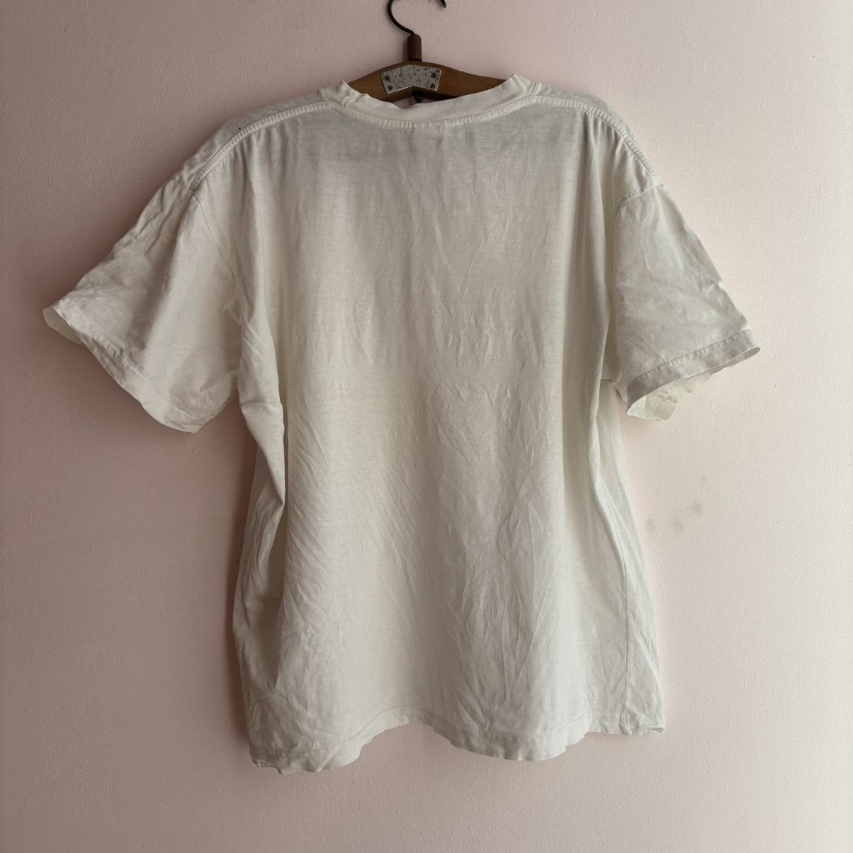Nike Vintage Rare 90s Nike Center Swoosh Boxy Tee Archive Style Size US L / EU 52-54 / 3 - 2 Thumbnail