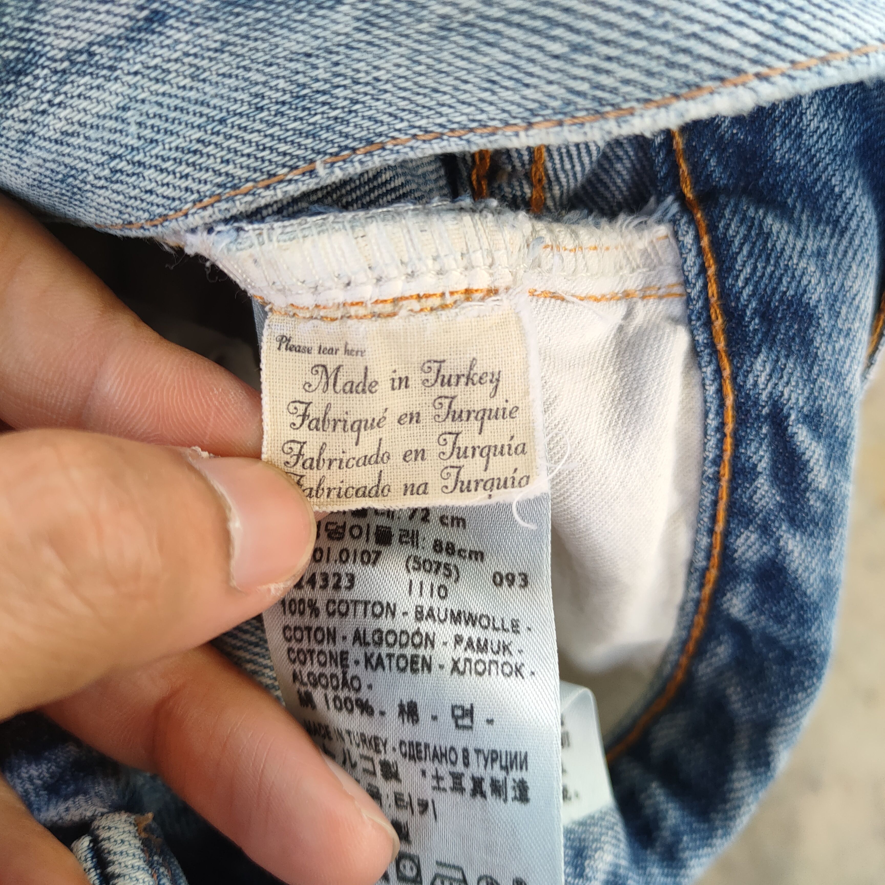 Levi's Vintage Clothing VINTAGE LEVI'S 501 BIG E SELVAGE DISTRESSED JEANS PANTS Size US 28 / EU 44 - 18 Thumbnail