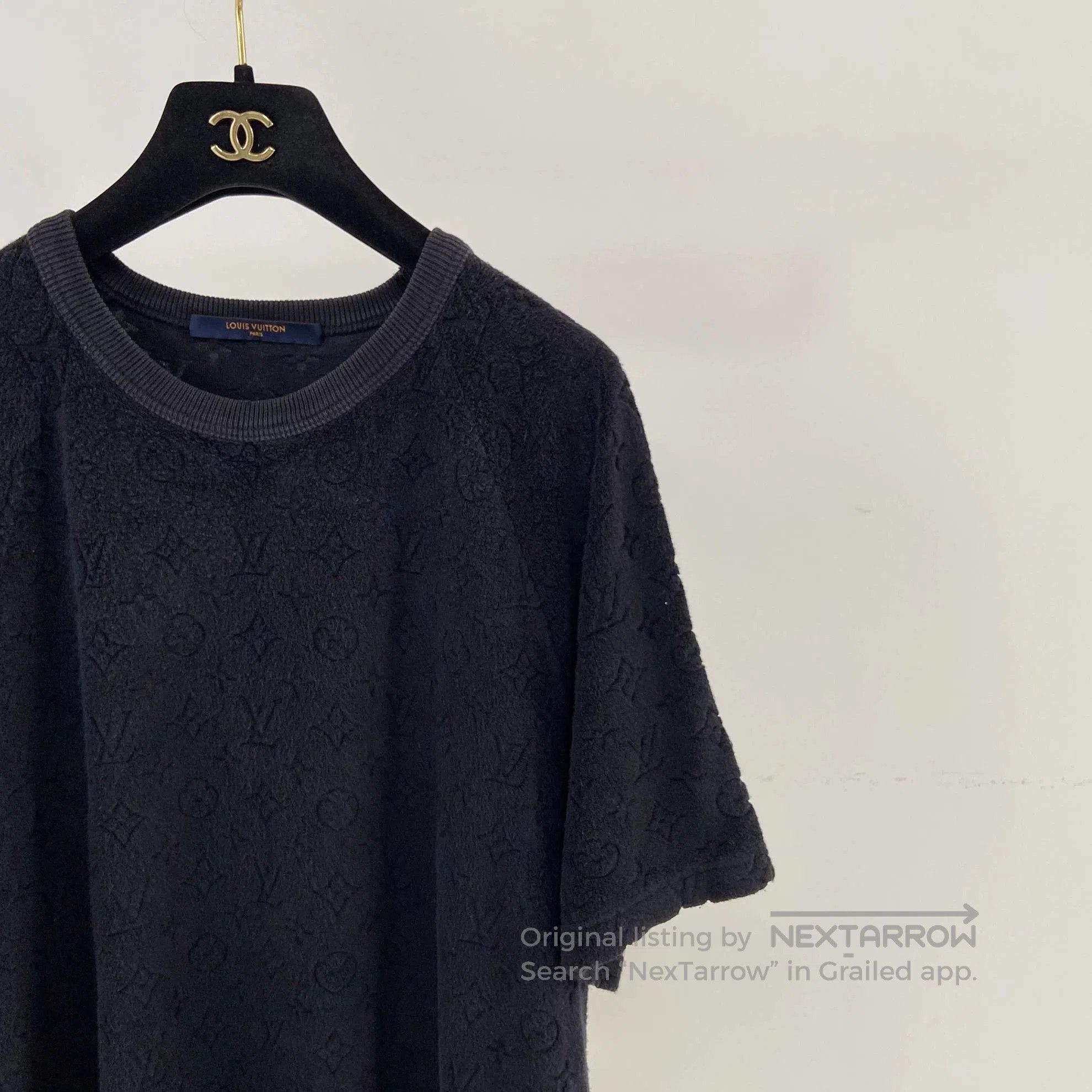 Louis Vuitton Black Textured Short. Size US XL / EU 56 / 4 - 3 Thumbnail