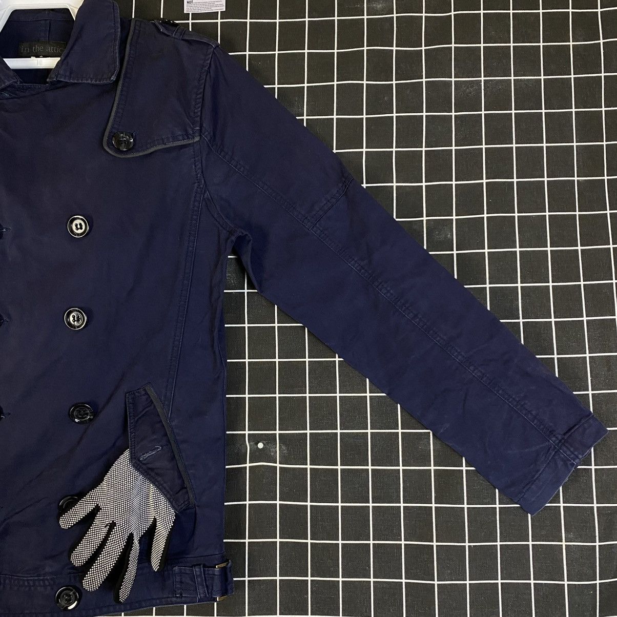 In The Attic 🇯🇵 IN THE ATTIC DOUBLE BREASTED PUNK BIKER JACKET Size US L / EU 52-54 / 3 - 4 Thumbnail