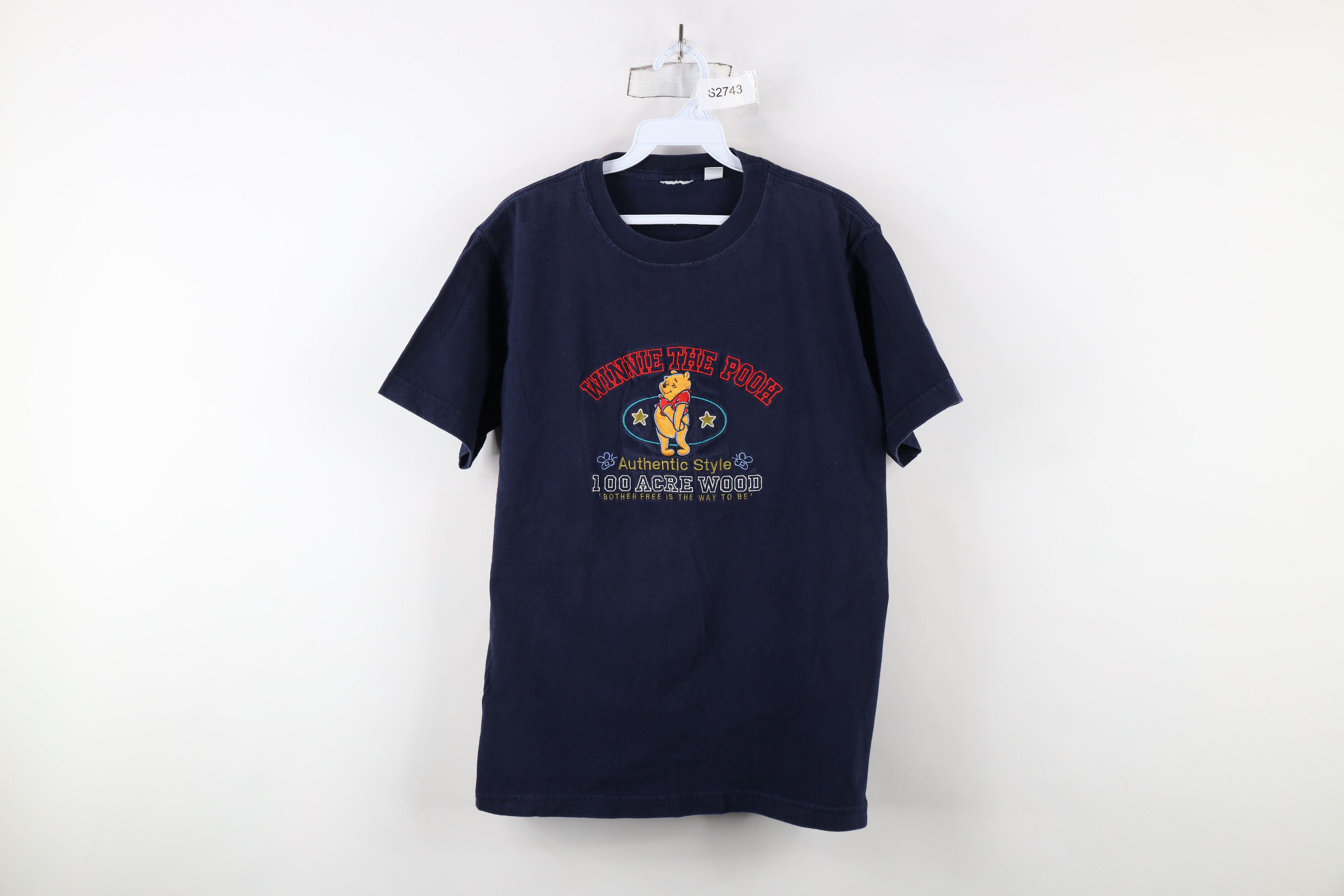 Disney × Vintage Vintage 90s Disney Winnie the Pooh 100 Acre Wood T-Shirt Size L / US 10 / IT 46 - 1 Thumbnail