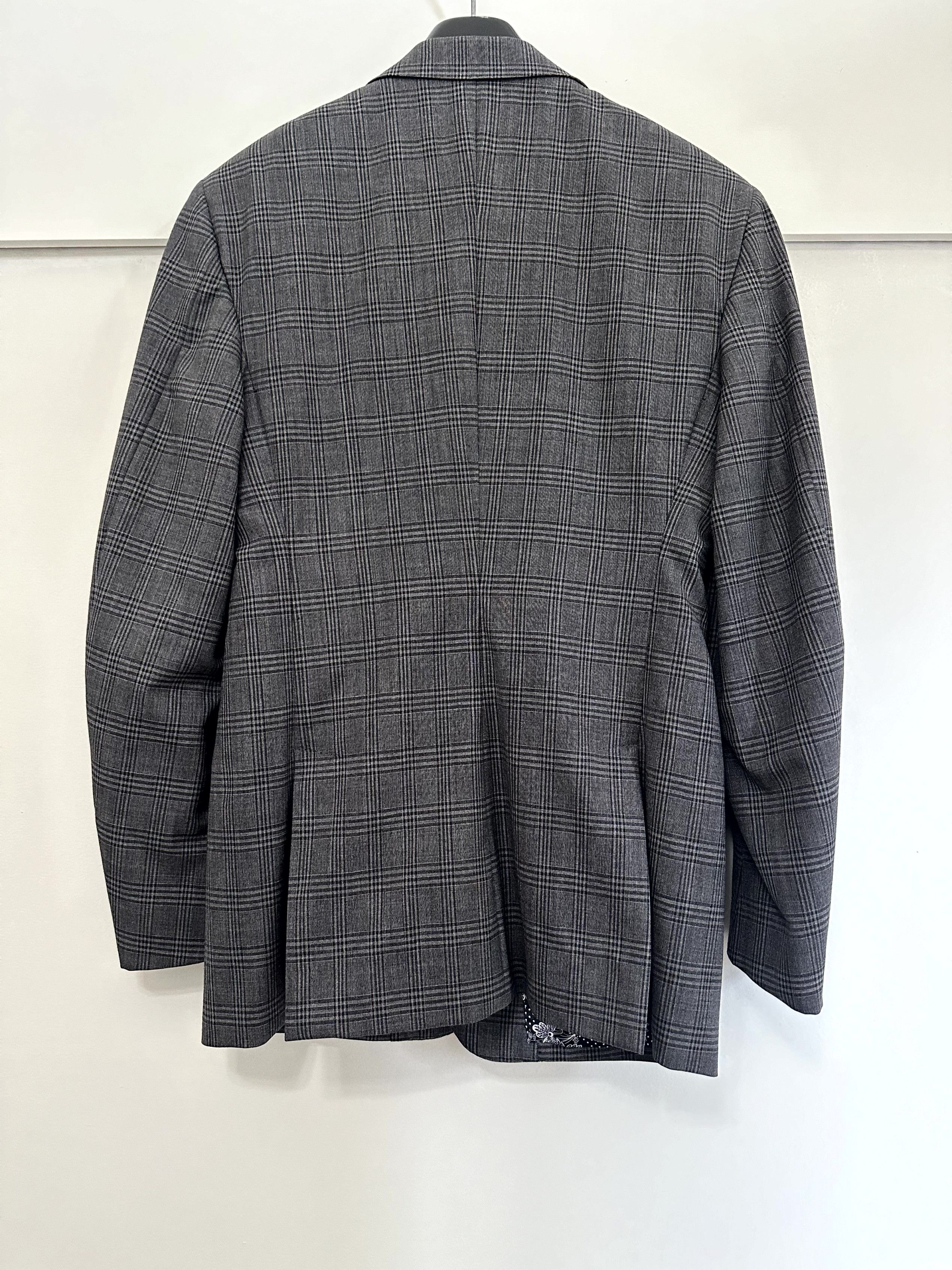 Other Bespoke Canvassed Check Blazer Size 38R - 5 Thumbnail