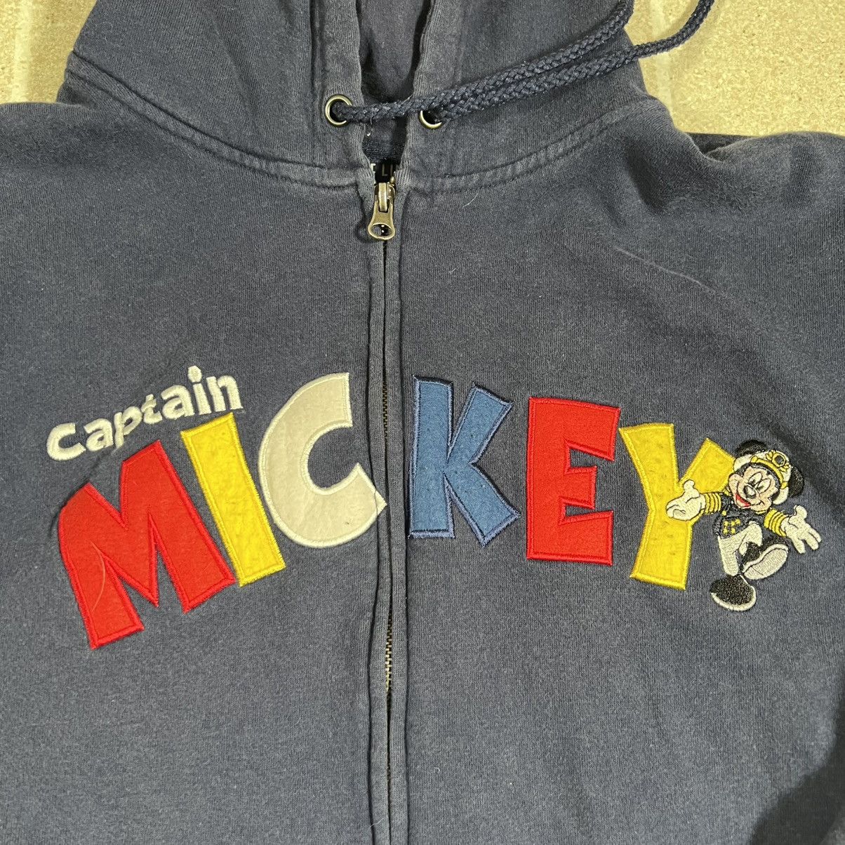 Disney DisneyCruise Line Sweatshirt Full Zip Hoodie Mickey Mouse Size US M / EU 48-50 / 2 - 3 Thumbnail