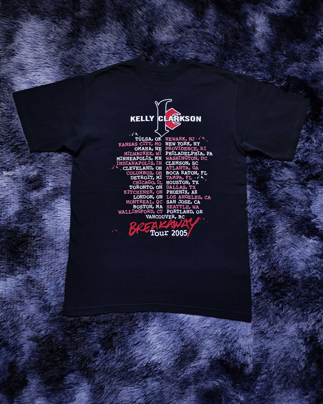 Band Tees × Vintage 2005 Kelly Clarkson Breakaway Tour vintage tee 💔 Size US M / EU 48-50 / 2 - 4 Thumbnail