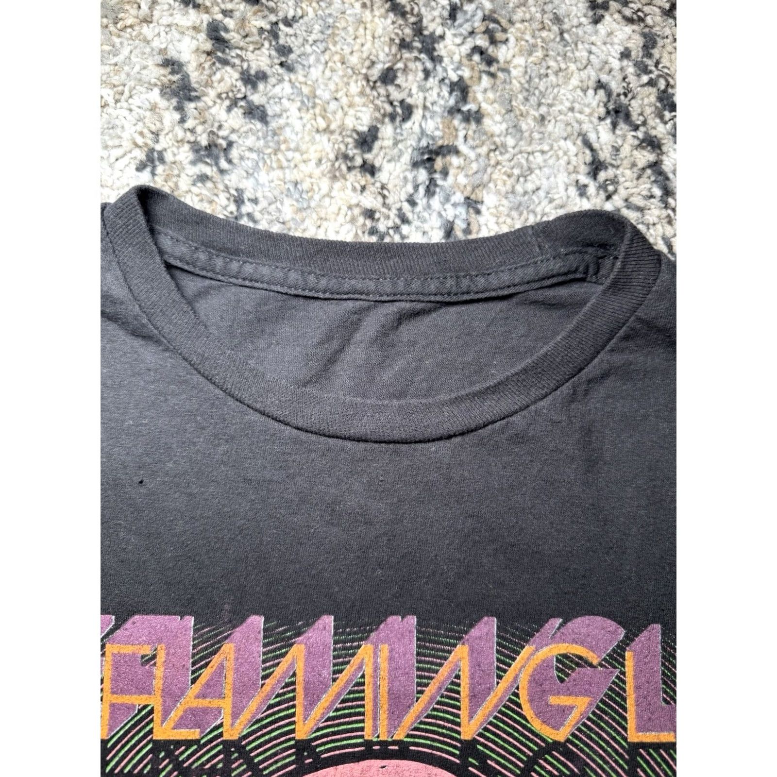 Tultex The Flaming Lips Tour 2017 Concert Tour Tee Shirt Men's Small RARE!! Size US S / EU 44-46 / 1 - 3 Thumbnail