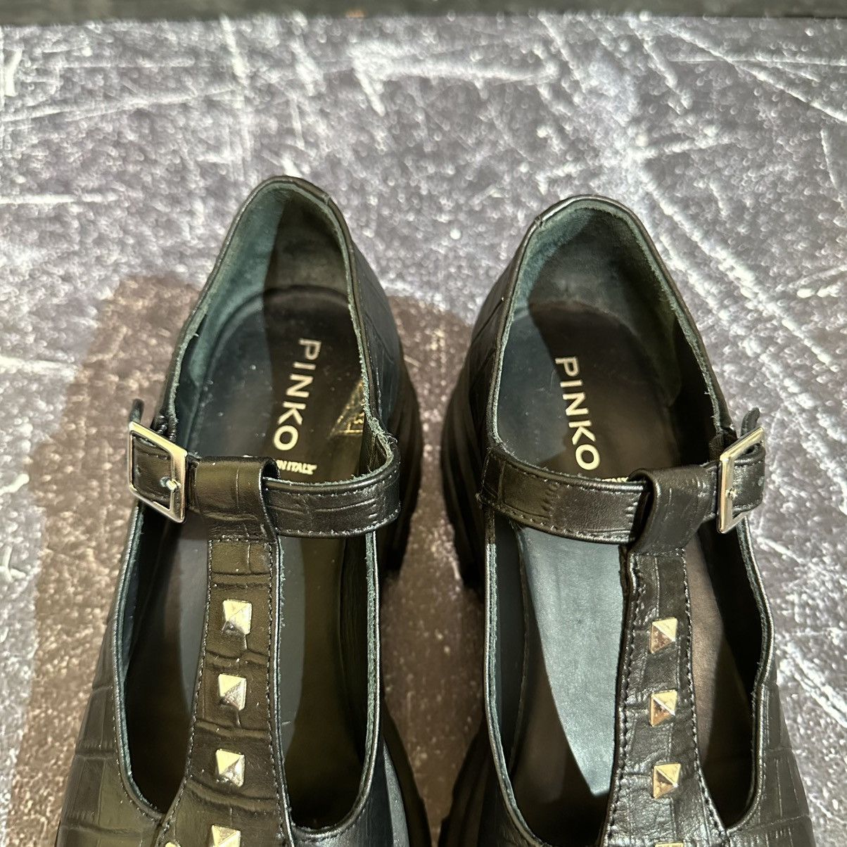 Pinko PINKO Platform Leather Women’s Shoes Size 40 EU 10 US Size US 10 / IT 40 - 12 Thumbnail