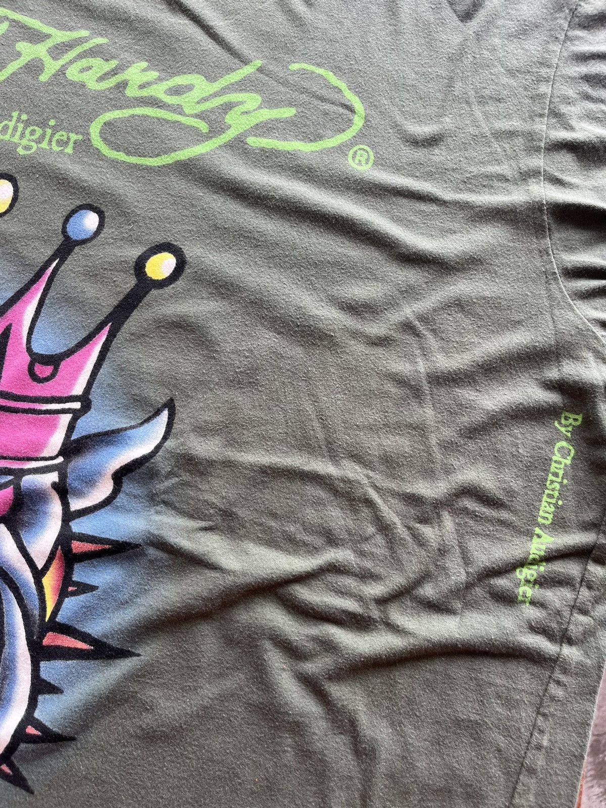 Designer × Ed Hardy Ed Hardy Tshirt Design by Christian Audigier Size US XXL / EU 58 / 5 - 7 Thumbnail