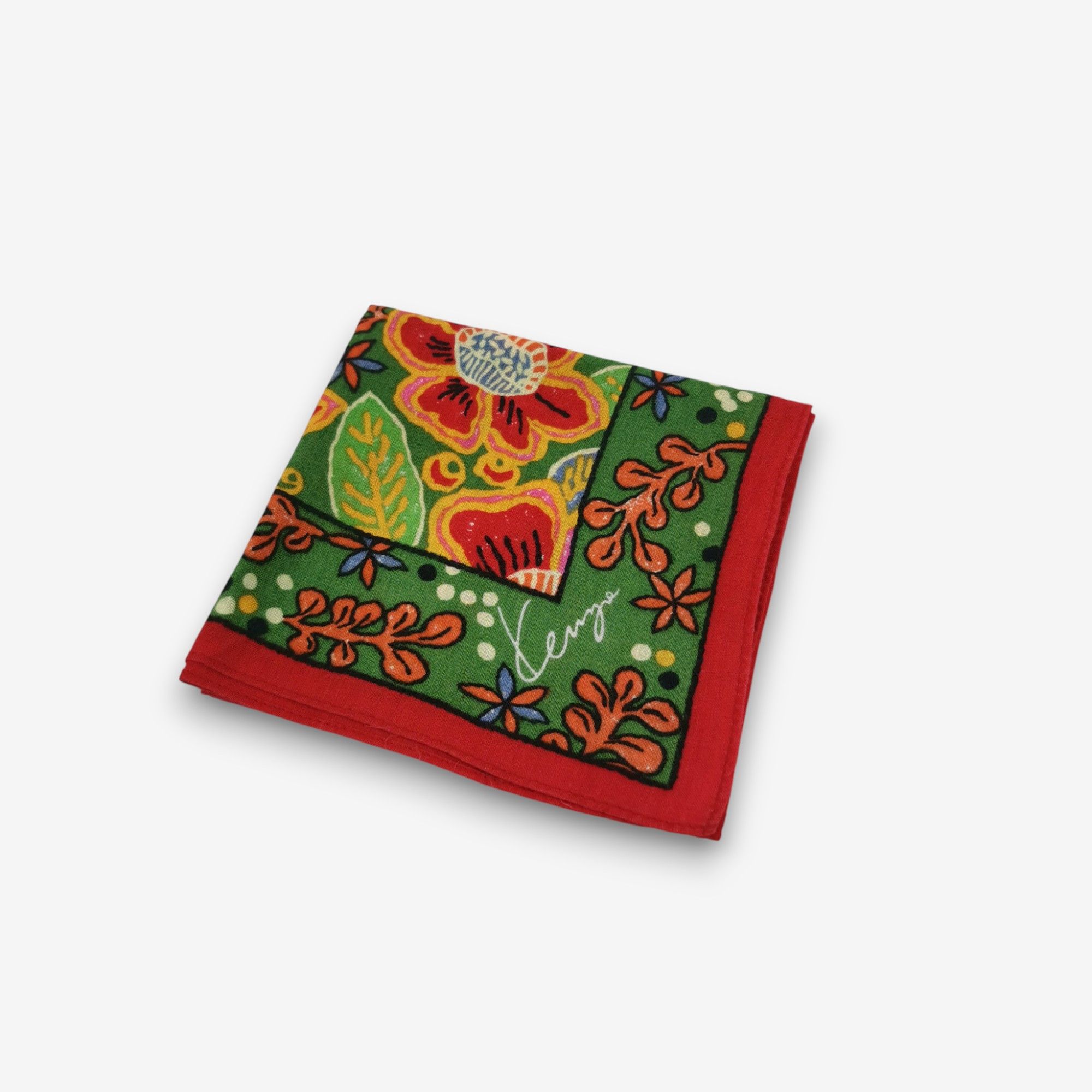 Kenzo Vintage Kenzo Handkerchief Bandana Neckerchief Size ONE SIZE - 3 Thumbnail