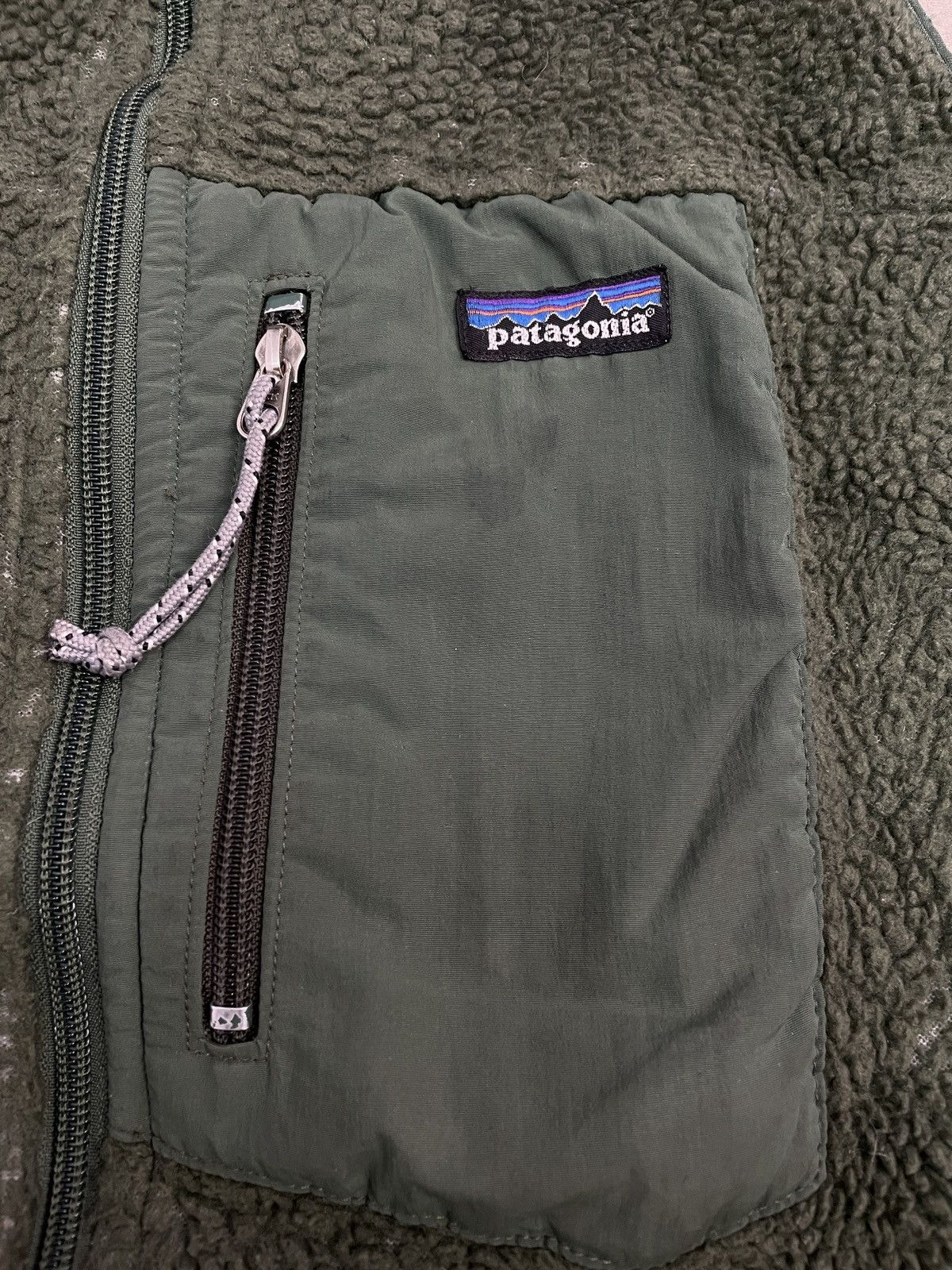 Patagonia × Vintage Vintage Patagonia Teddy Fleece Vest Sherpa y2k Sweatshirt Size US L / EU 52-54 / 3 - 5 Thumbnail