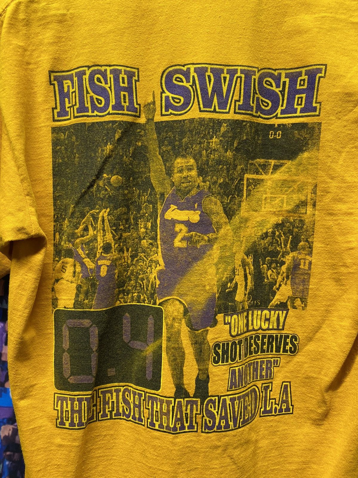 NBA × Vintage Vintage 04’ Lakers NBA Championship Finals Tee Shirt Medium Size US M / EU 48-50 / 2 - 5 Thumbnail