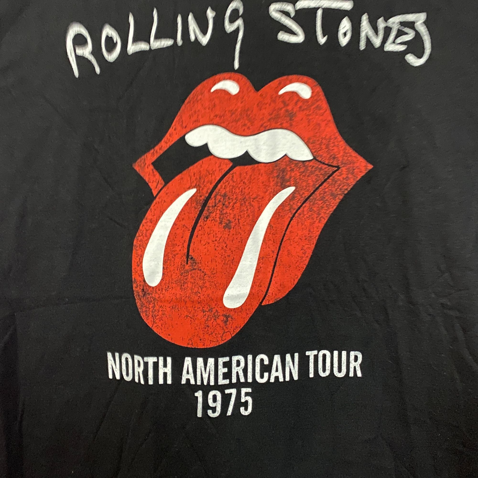 The Rolling Stones The Rolling Stones Hot Lips North American Tour 1975 T-Shirt Size US L / EU 52-54 / 3 - 2 Thumbnail