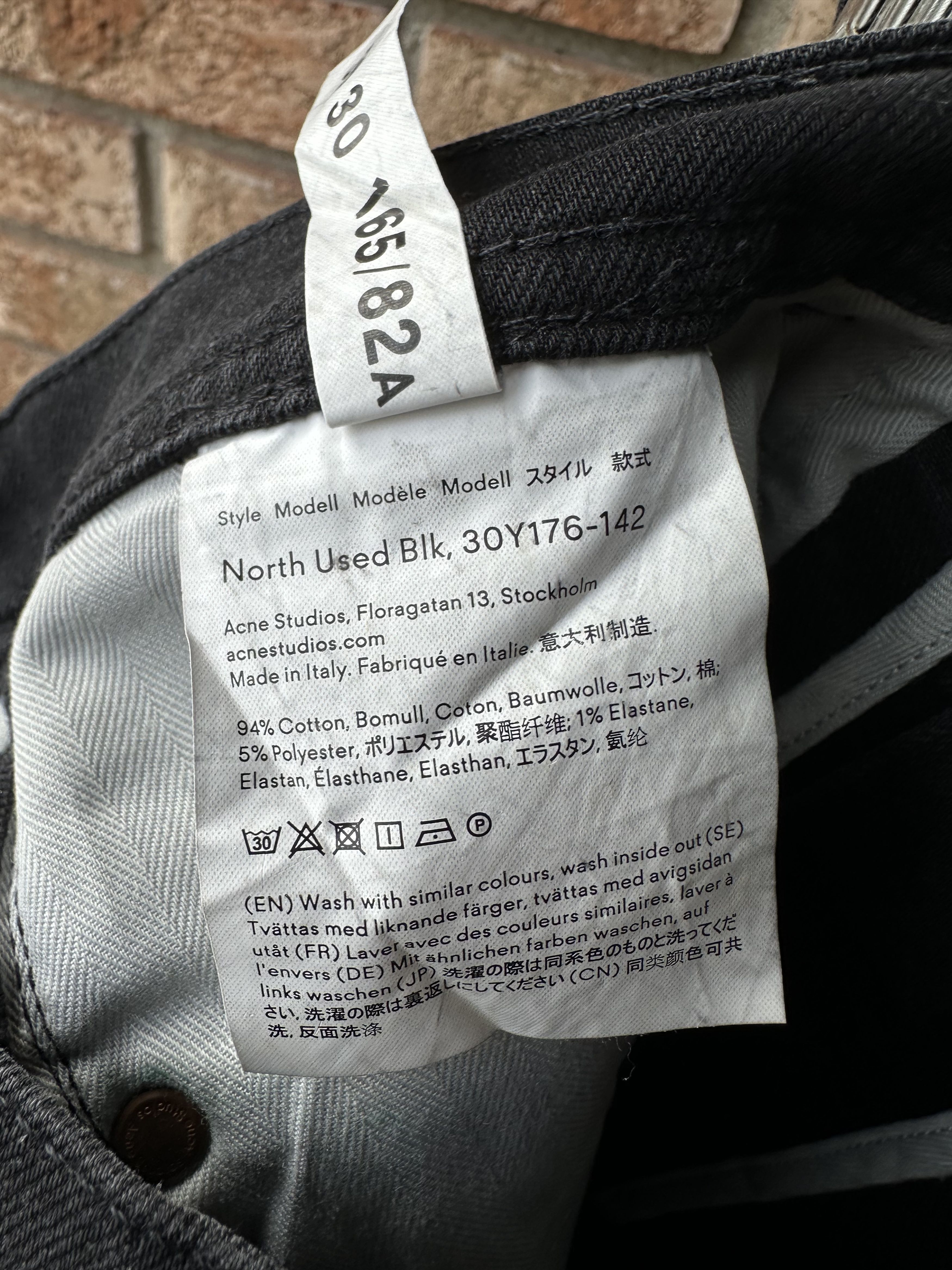 Acne Studios Bla Konst Used North Size US 30 / EU 46 - 6 Thumbnail
