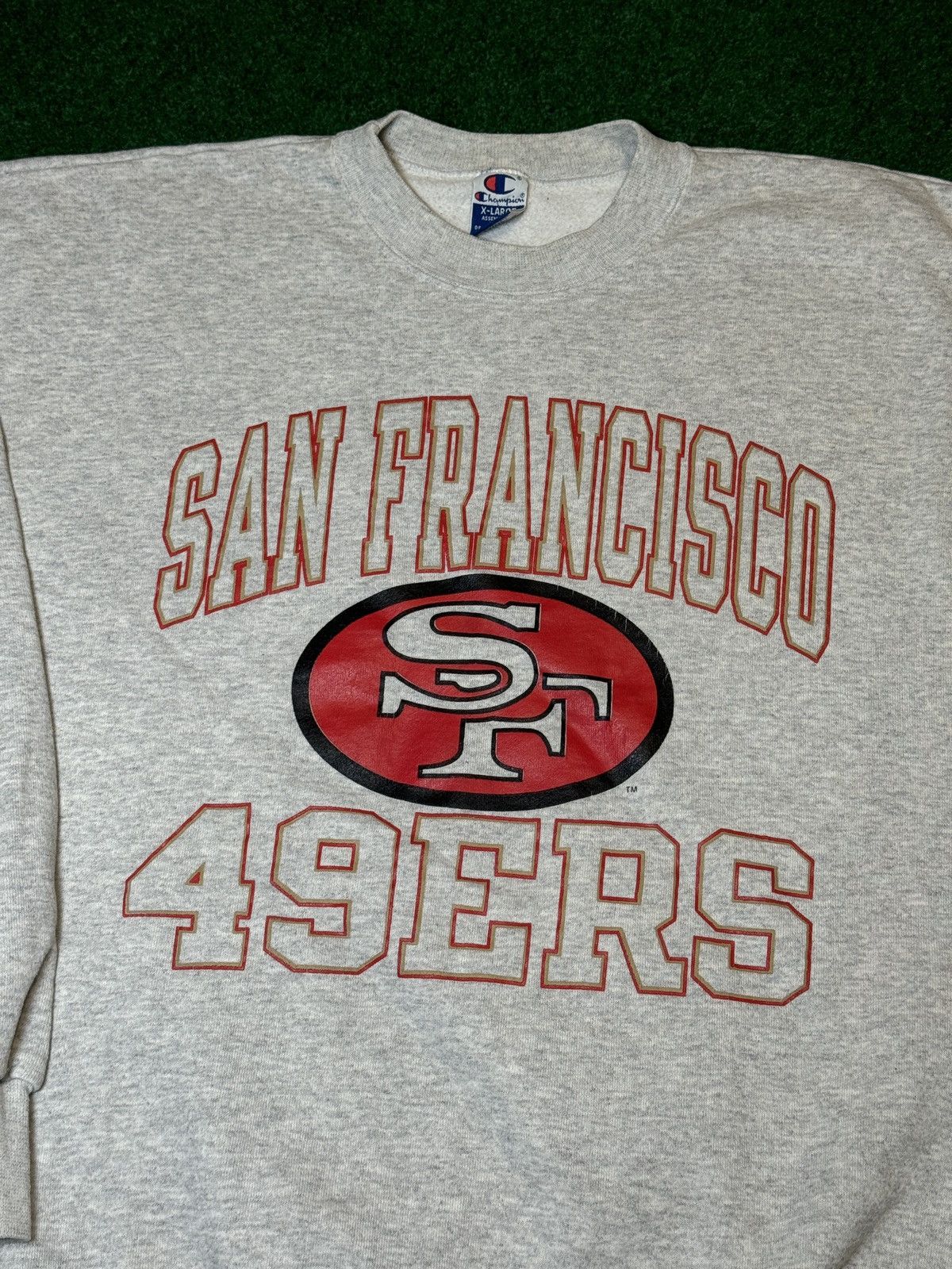 Champion Vtg 90s Champion San Francisco 49ers Champions Sweatshirt Size US XL / EU 56 / 4 - 2 Thumbnail