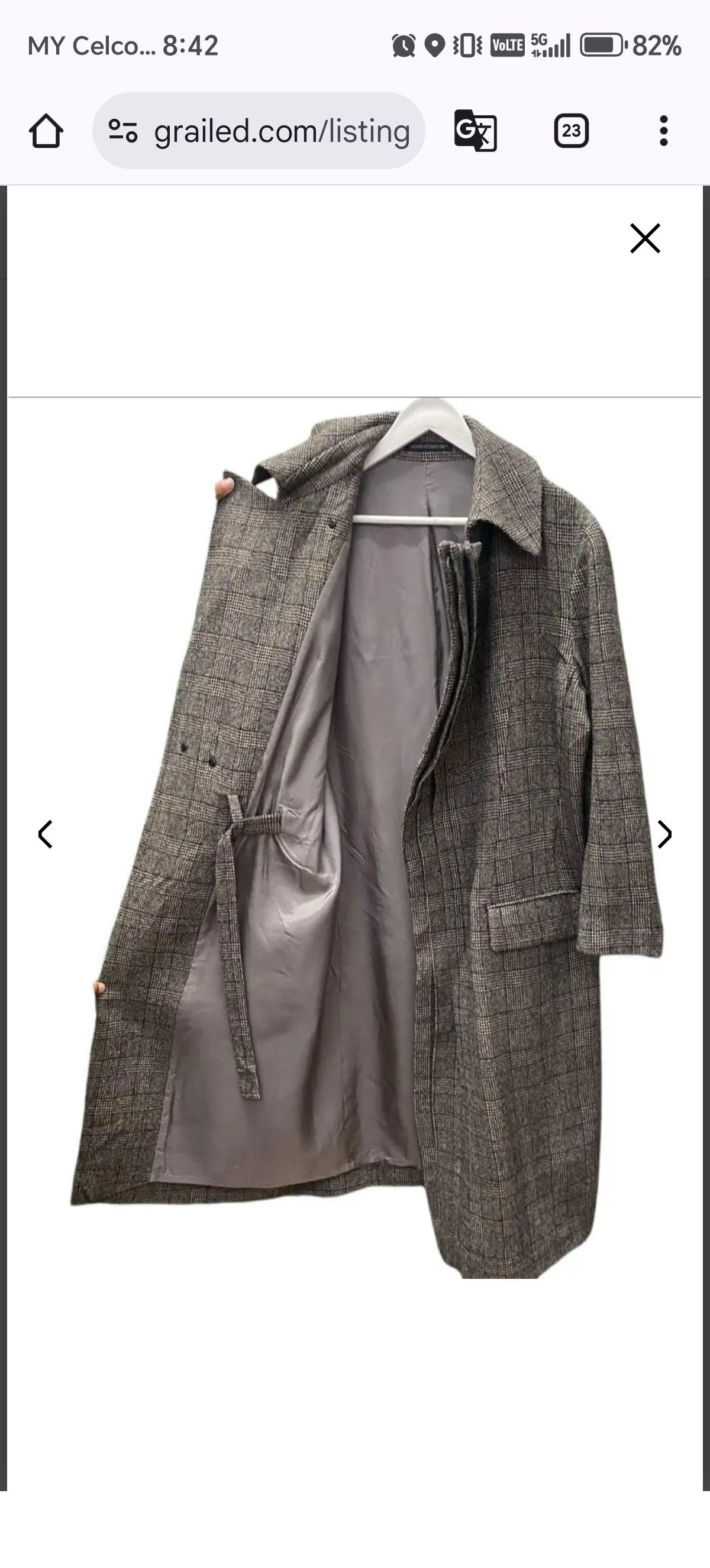Yohji Yamamoto Vintage Yohji Yamamoto +Noir Signature Long Jacket Size US M / EU 48-50 / 2 - 4 Thumbnail