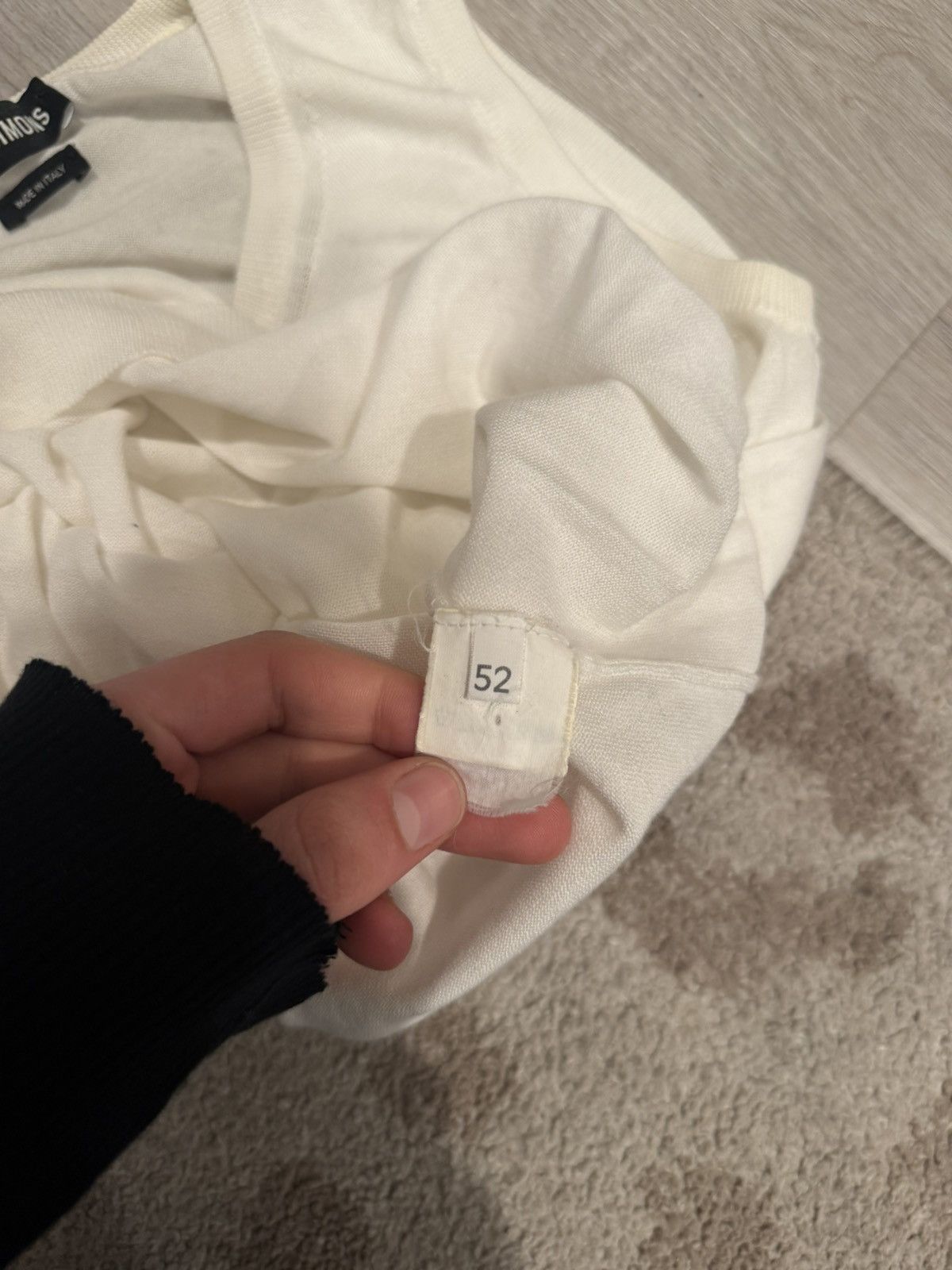 Raf Simons s/s 2021 knit wool tank top!! Size US S / EU 44-46 / 1 - 7 Thumbnail