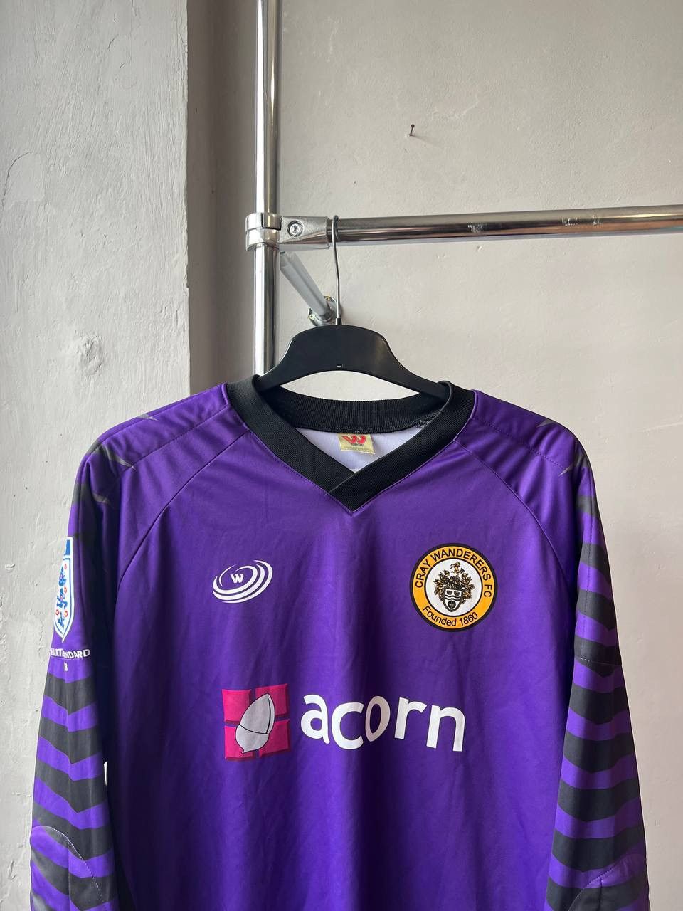 Sports Specialties CRAY WANDERERS FC #1 GK WINSTONS SPORT SOCCER JERSEY SHIRT L Size US L / EU 52-54 / 3 - 3 Thumbnail