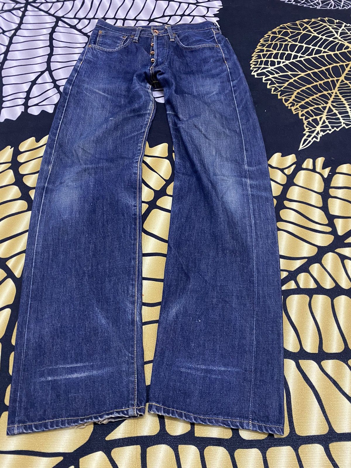 Edwin Edwin Selvedge Denim Jeans Distressed Size US 29 - 6 Thumbnail