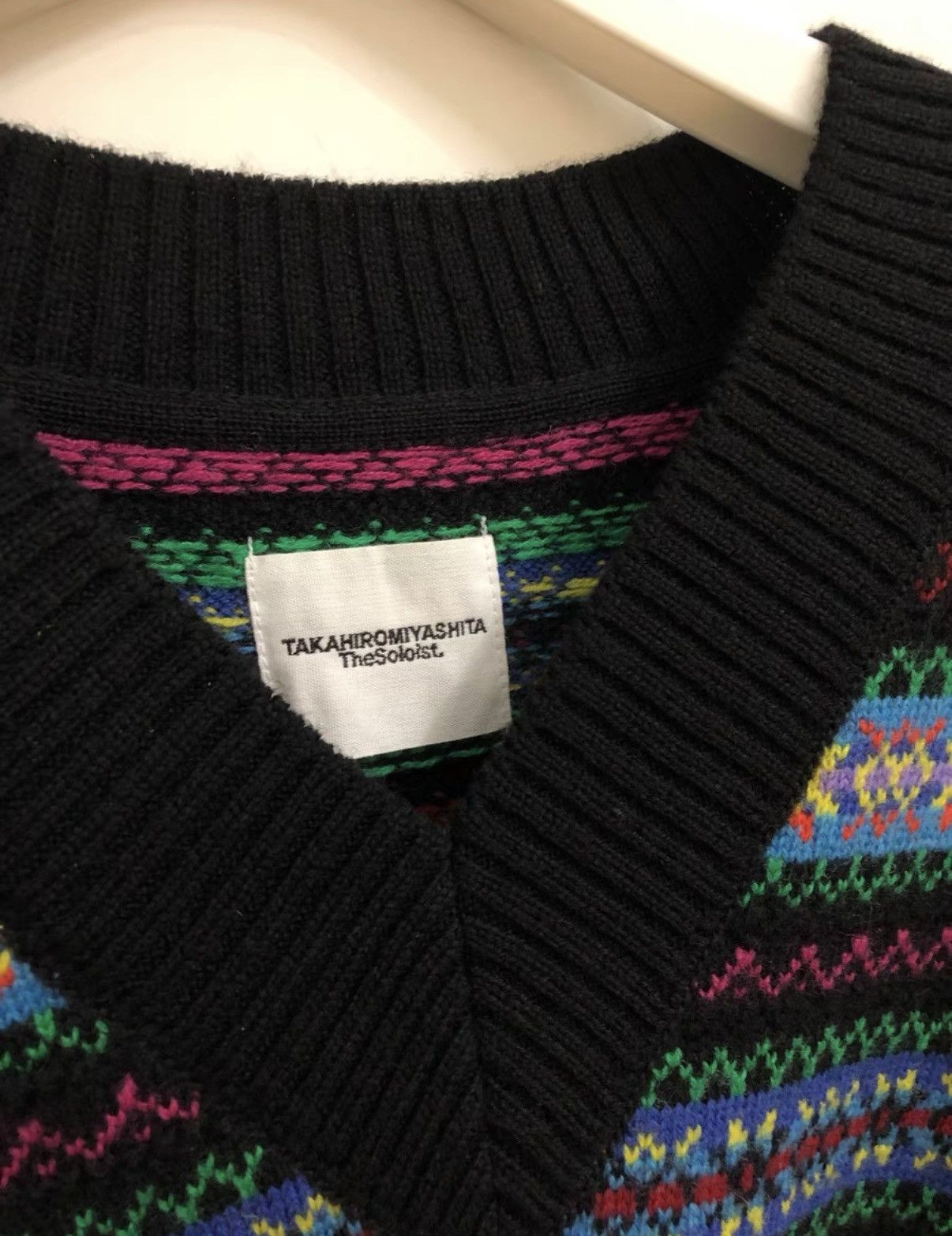 Takahiromiyashita The Soloist. TAKAHIROMIYASHITA THE SOLOIST takahiro miyashita sweater Size US S / EU 44-46 / 1 - 5 Thumbnail