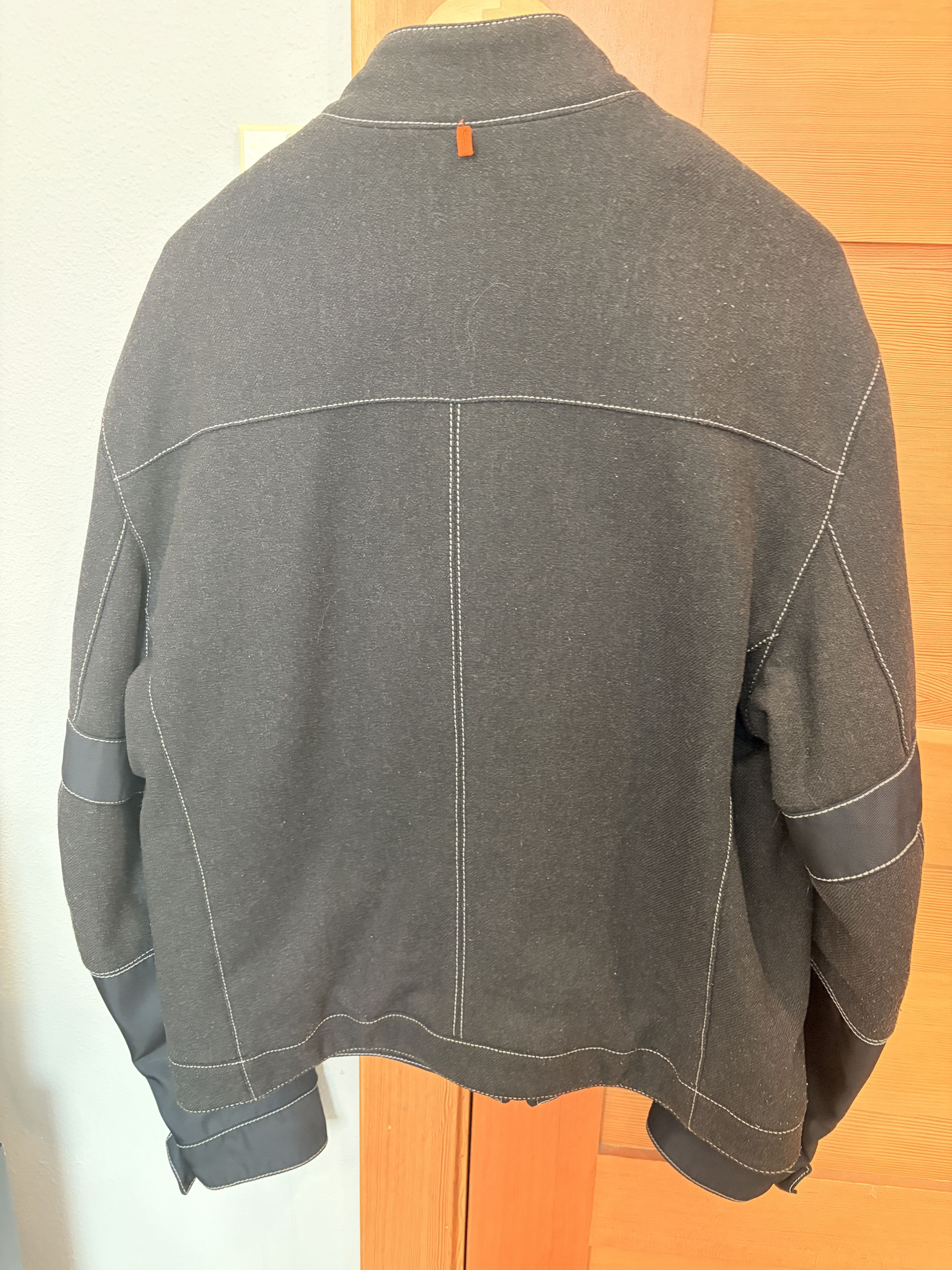Hugo Boss Motorcylce Jacket - Wool & Ballistic Nylon Size US M / EU 48-50 / 2 - 6 Thumbnail