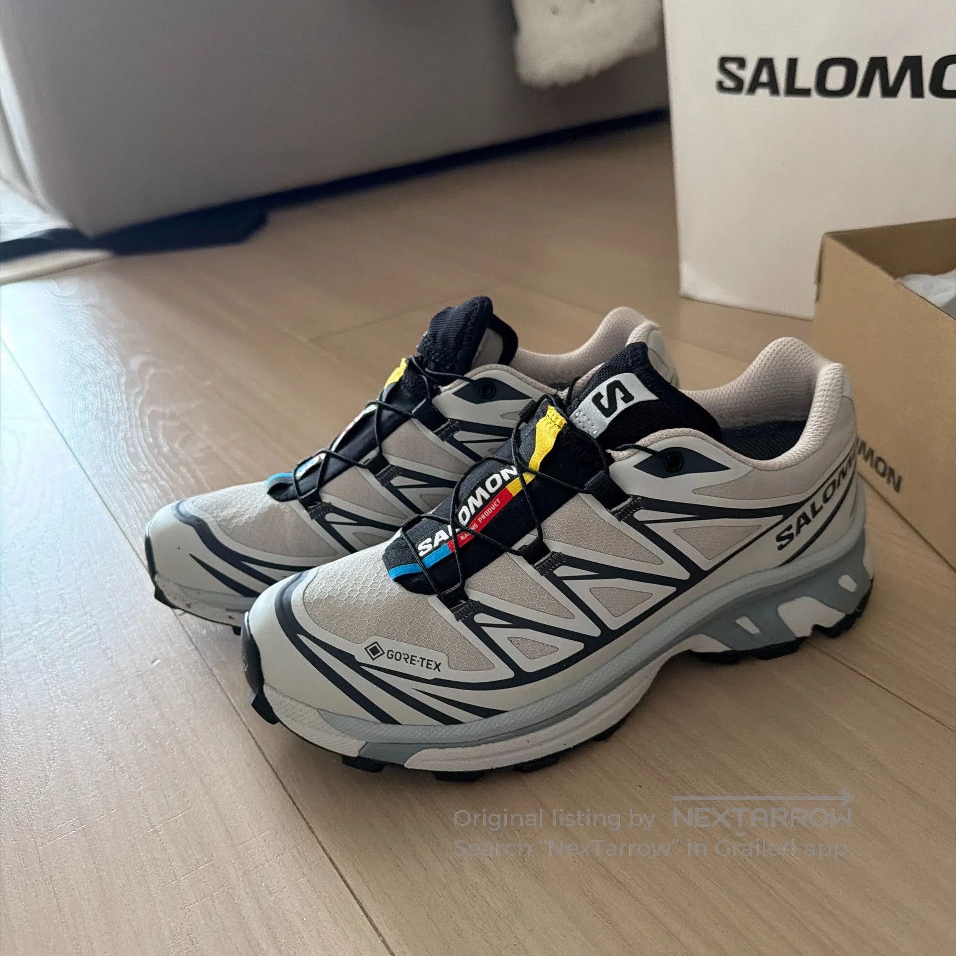 Salomon Salomon XT-6 GORE-TEX Trail Shoes. Size US 5.5 / EU 38 - 1 Thumbnail