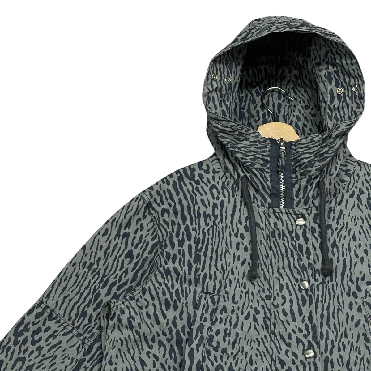 Gap Gap Snow Leopard Camouflage Ideal Zip Fishtail Parka Jacket Size US XXL / EU 58 / 5 - 5 Thumbnail