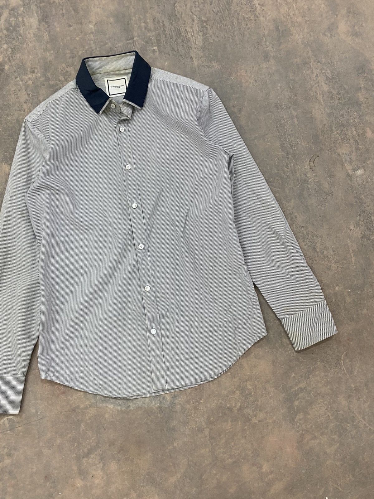 Wooyoungmi WOOYOUNGMI PARIS STRIPE LS SHIRT DESIGNER Size US S / EU 44-46 / 1 - 2 Thumbnail