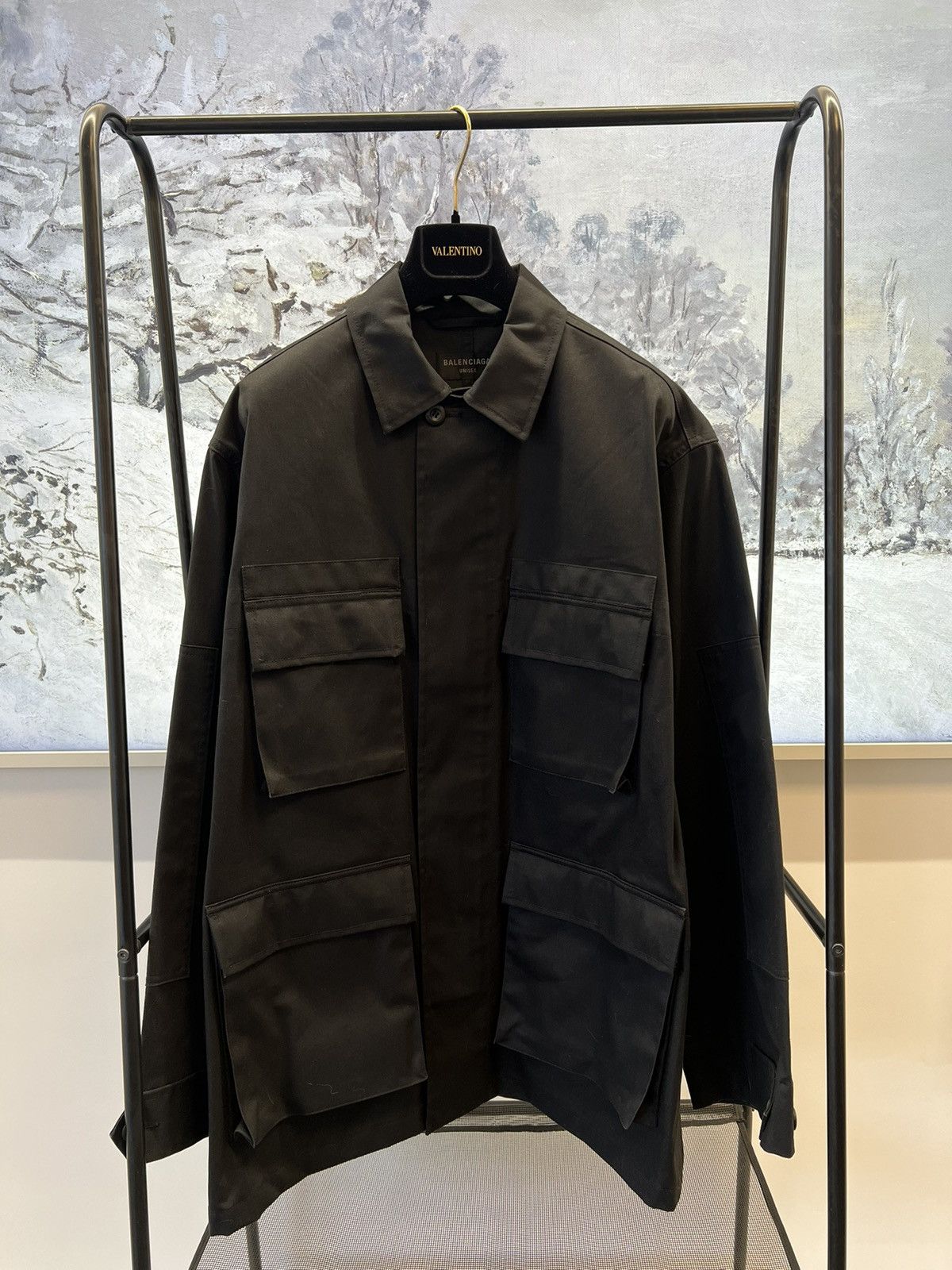 Balenciaga Balenciaga Long-Sleeved Cargo Jacket Size US M / EU 48-50 / 2 - 4 Thumbnail