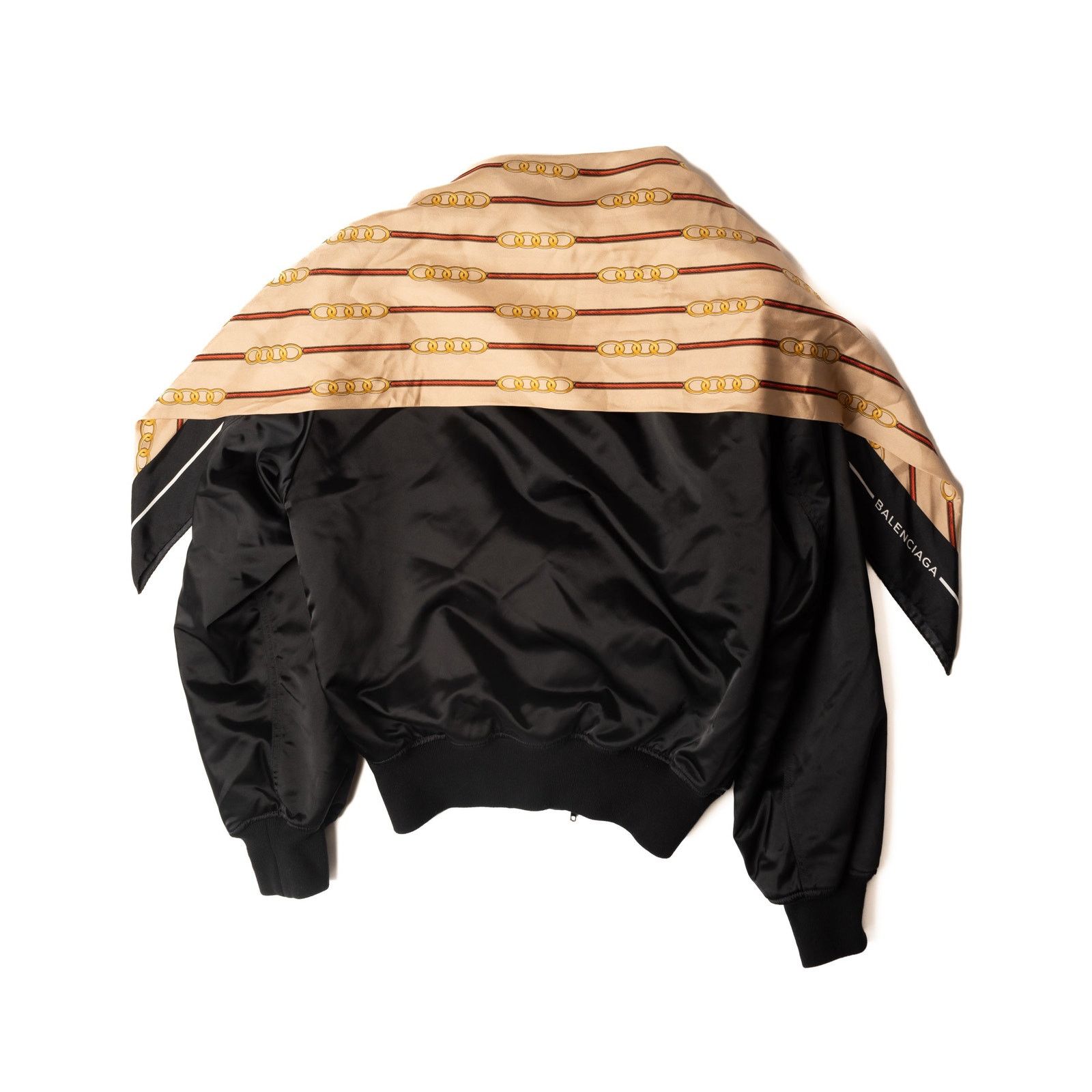 Balenciaga Balenciaga FW17 Scarf Hood Bomber Size US M / EU 48-50 / 2 - 2 Thumbnail