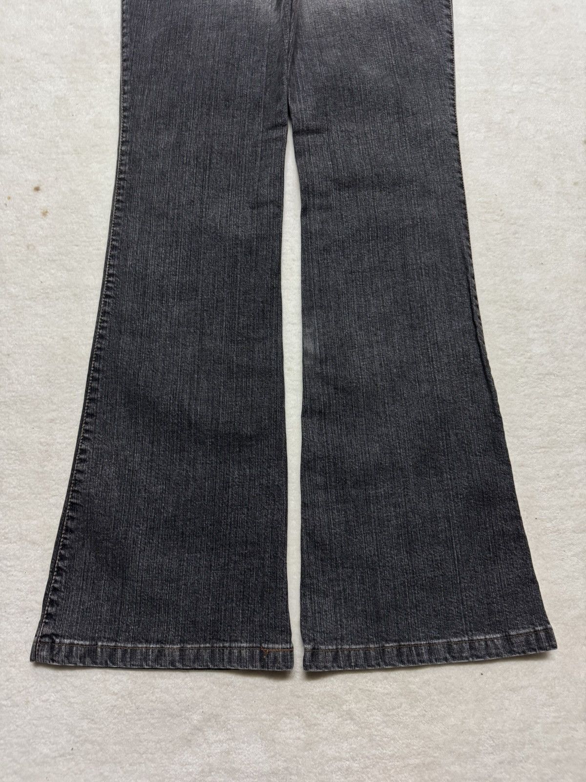 Tornado Mart VINTAGE 2000s JAPANESE BELL BOTTOM CRAZY FADED VERY RARE Size US 28 / EU 44 - 9 Thumbnail