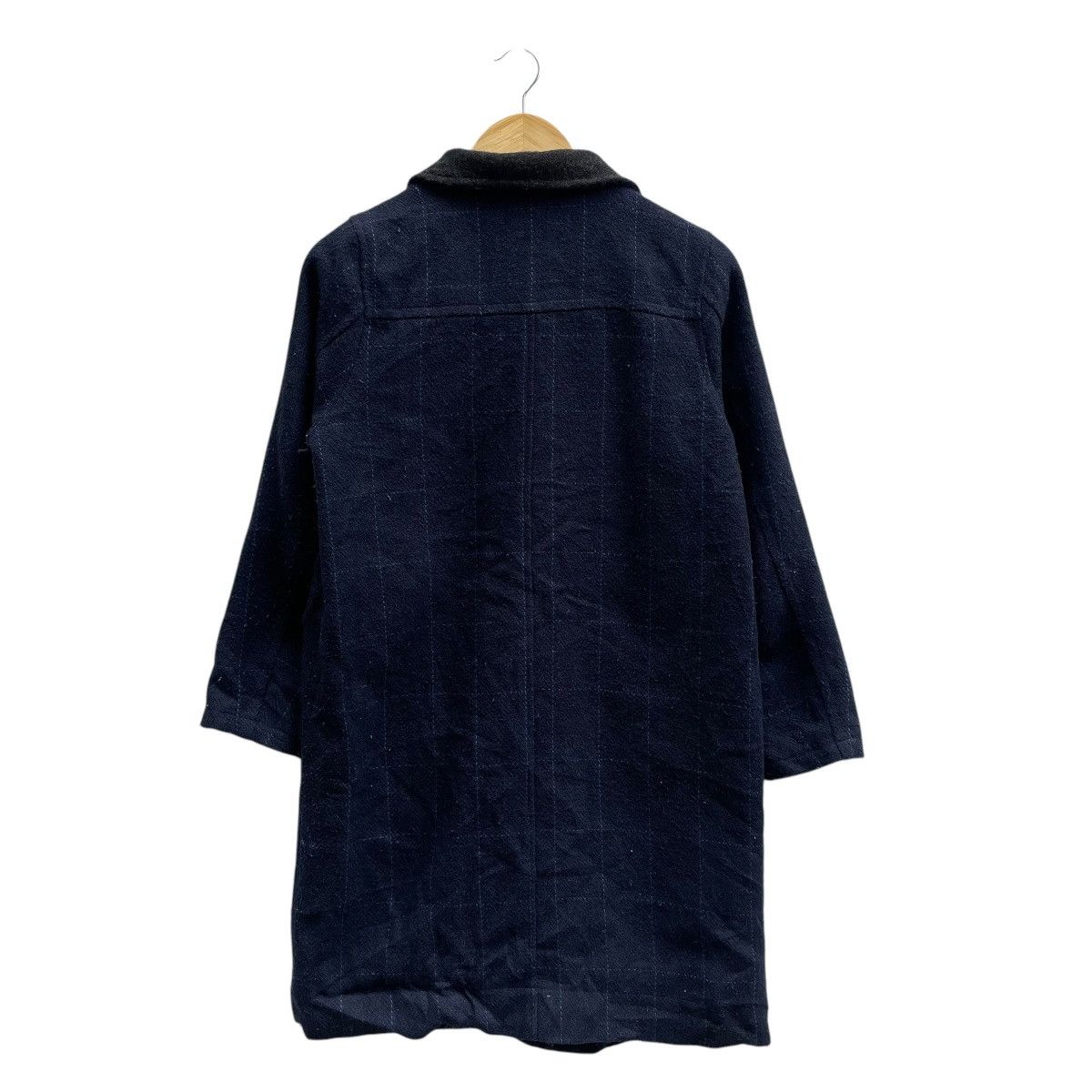 Autumn Cashmere × Harris Tweed × Japanese Brand 💥Vintage Harris Tweed x Sevenday Sunday Plaid Duffle Coat Size US M / EU 48-50 / 2 - 2 Thumbnail