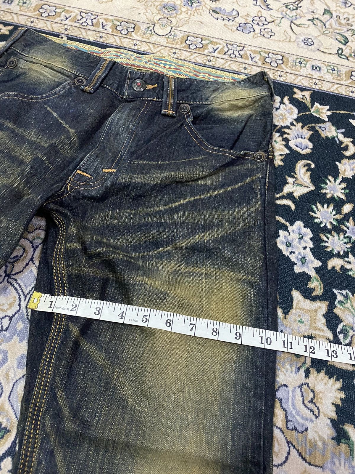 Japanese Brand Vintage edwin buckle back rusty pants Size US 30 / EU 46 - 11 Thumbnail