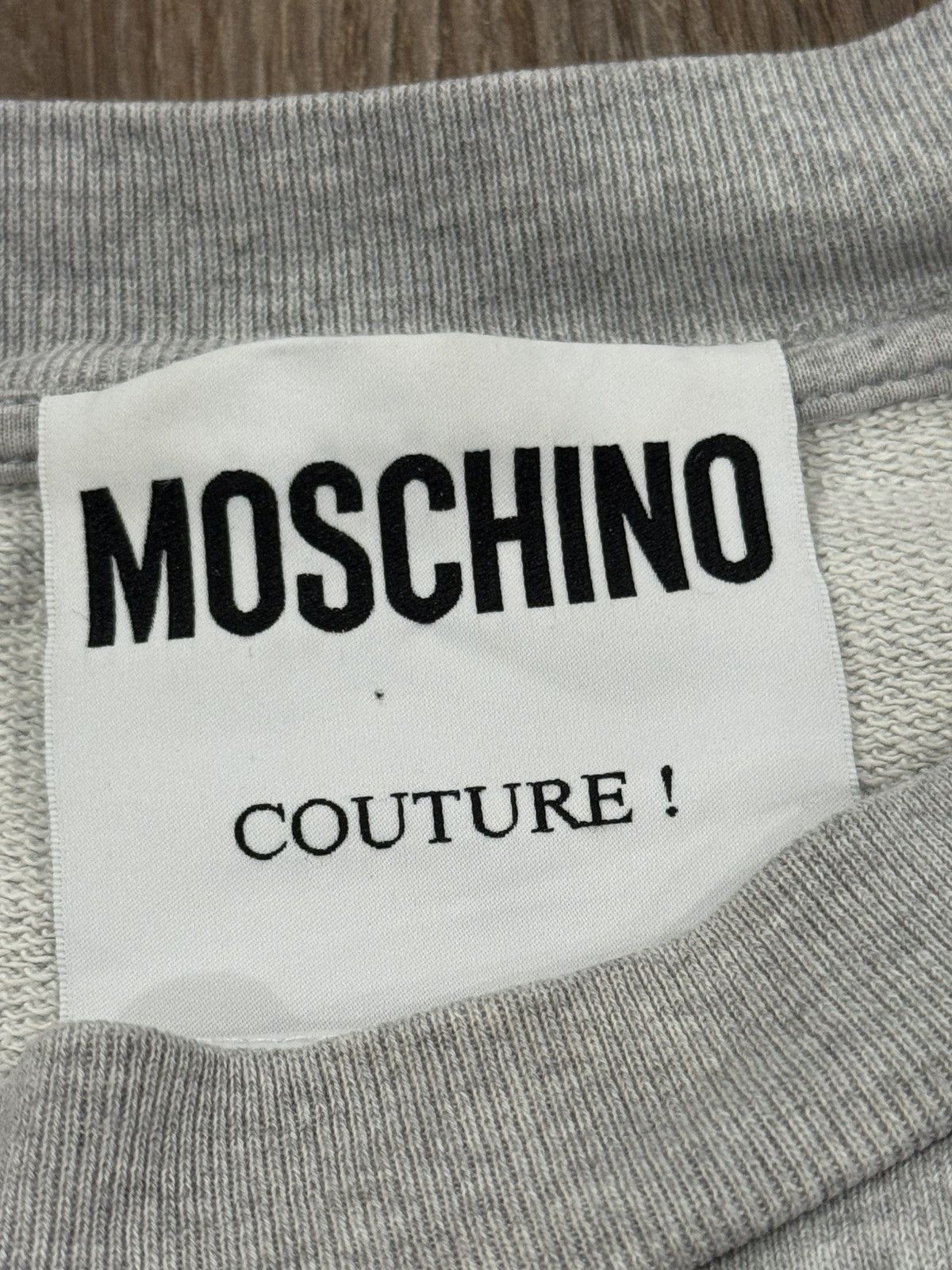 Moschino Moschino Couture “Rat-à-Porter” Graphic Sweatshirt Size M / US 6-8 / IT 42-44 - 6 Thumbnail