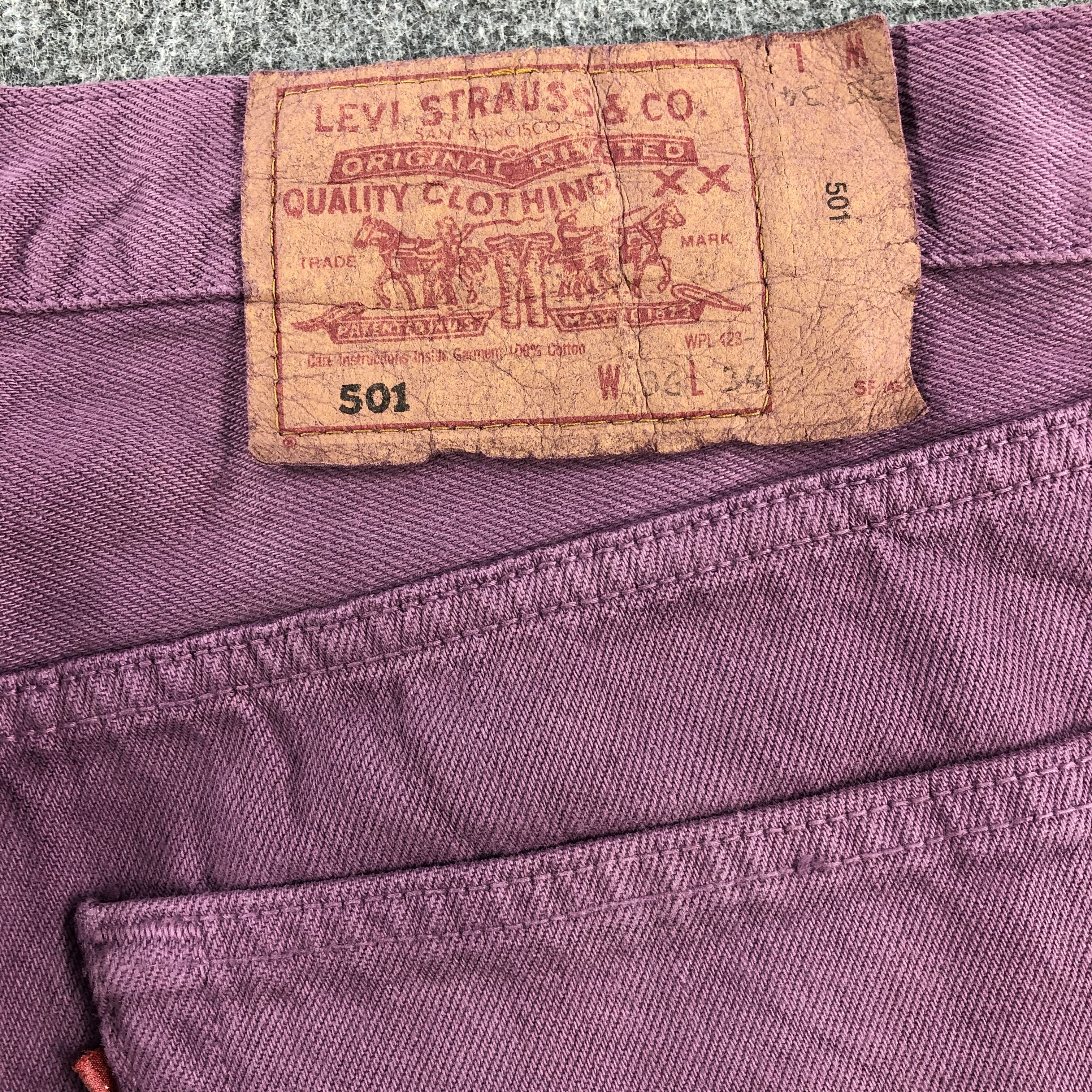 Levi's 90s Vintage Levis 501 Jeans-JM2022 Size US 35 - 5 Thumbnail