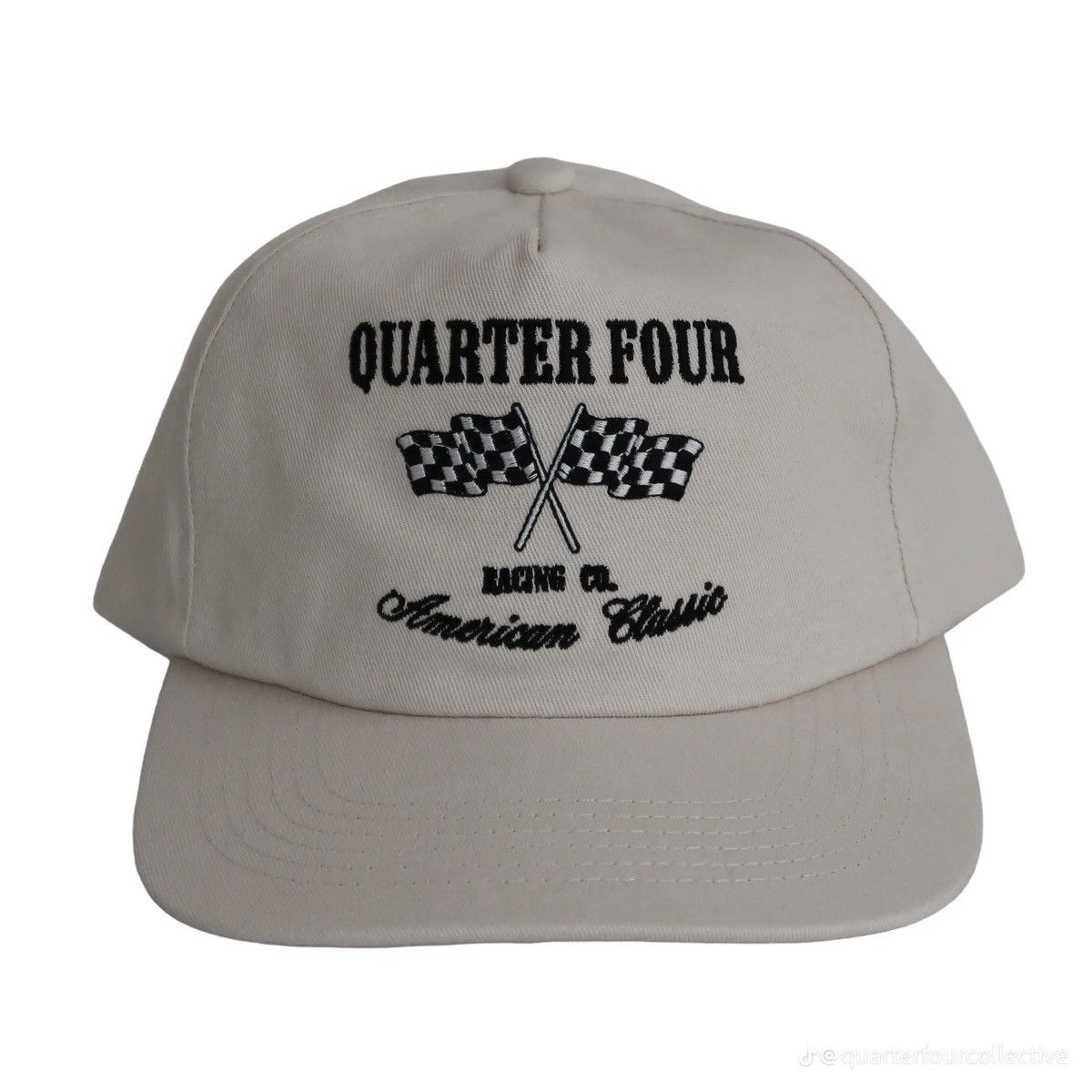 Other Quarter Four Collective racing co cream trucker hat Size ONE SIZE - 3 Thumbnail
