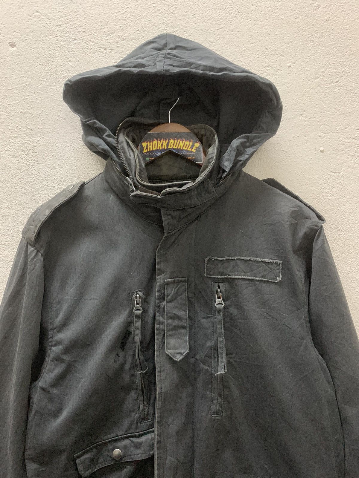 Japanese Brand × Levi's Levi’s Military Style Parkas Hooded Jacket Size US L / EU 52-54 / 3 - 5 Thumbnail
