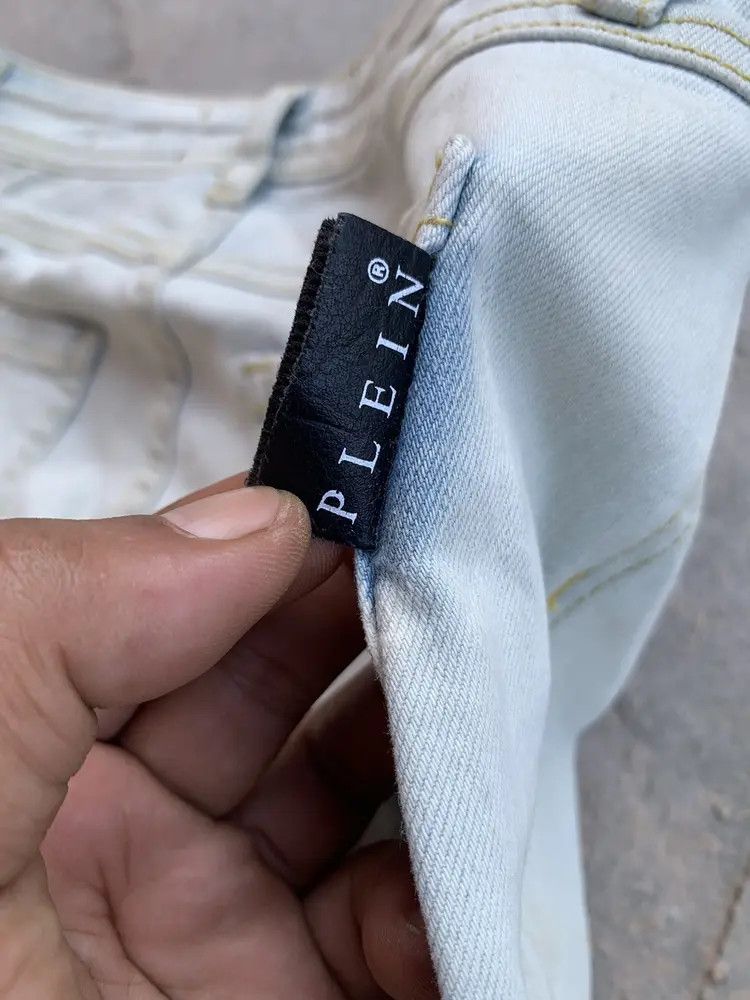 Philipp Plein Phillip Plein jegging biker denim jeans Size 27" / US 4 / IT 40 - 12 Thumbnail